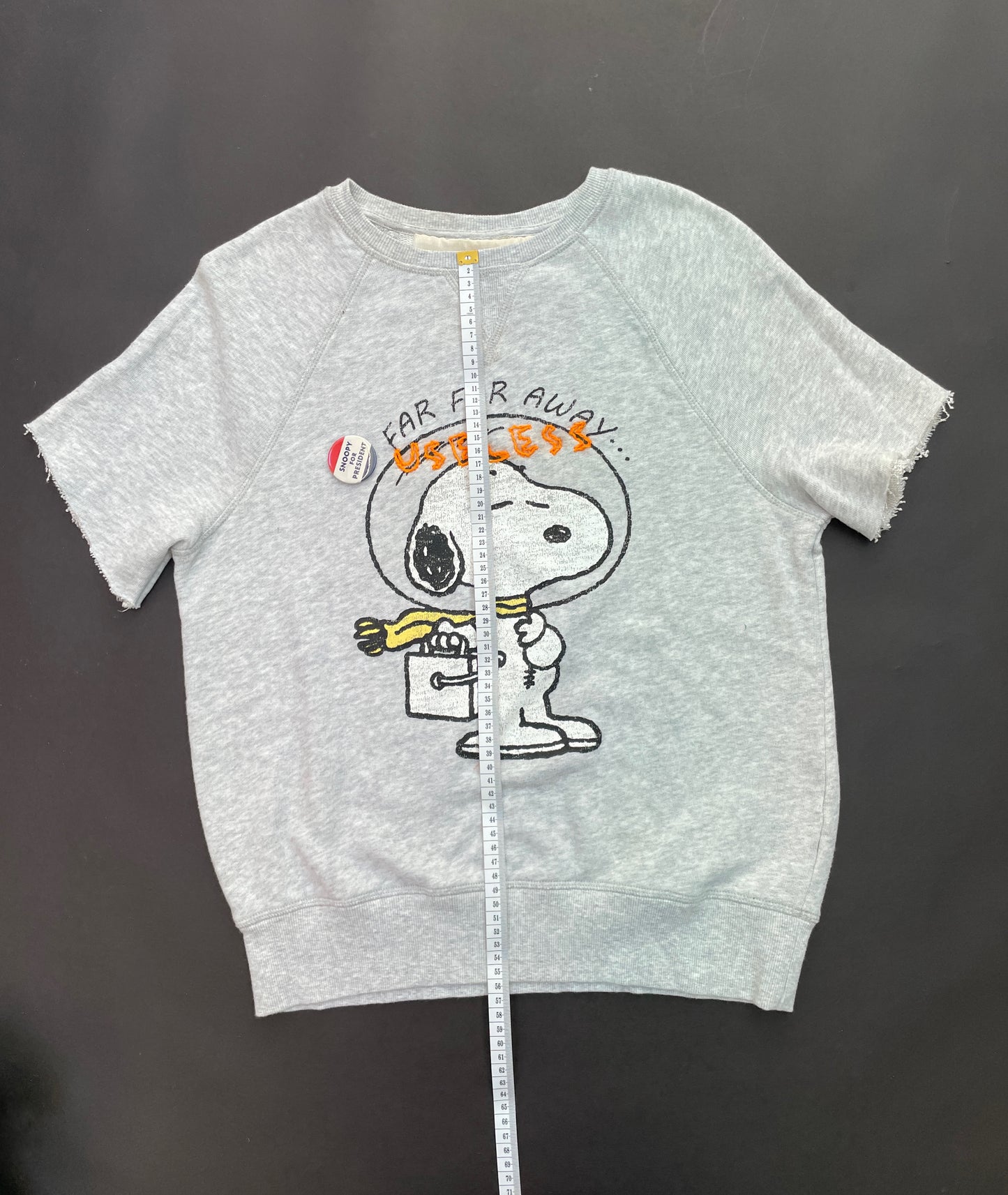 Snoopy Sportif-style embroidered Sweat