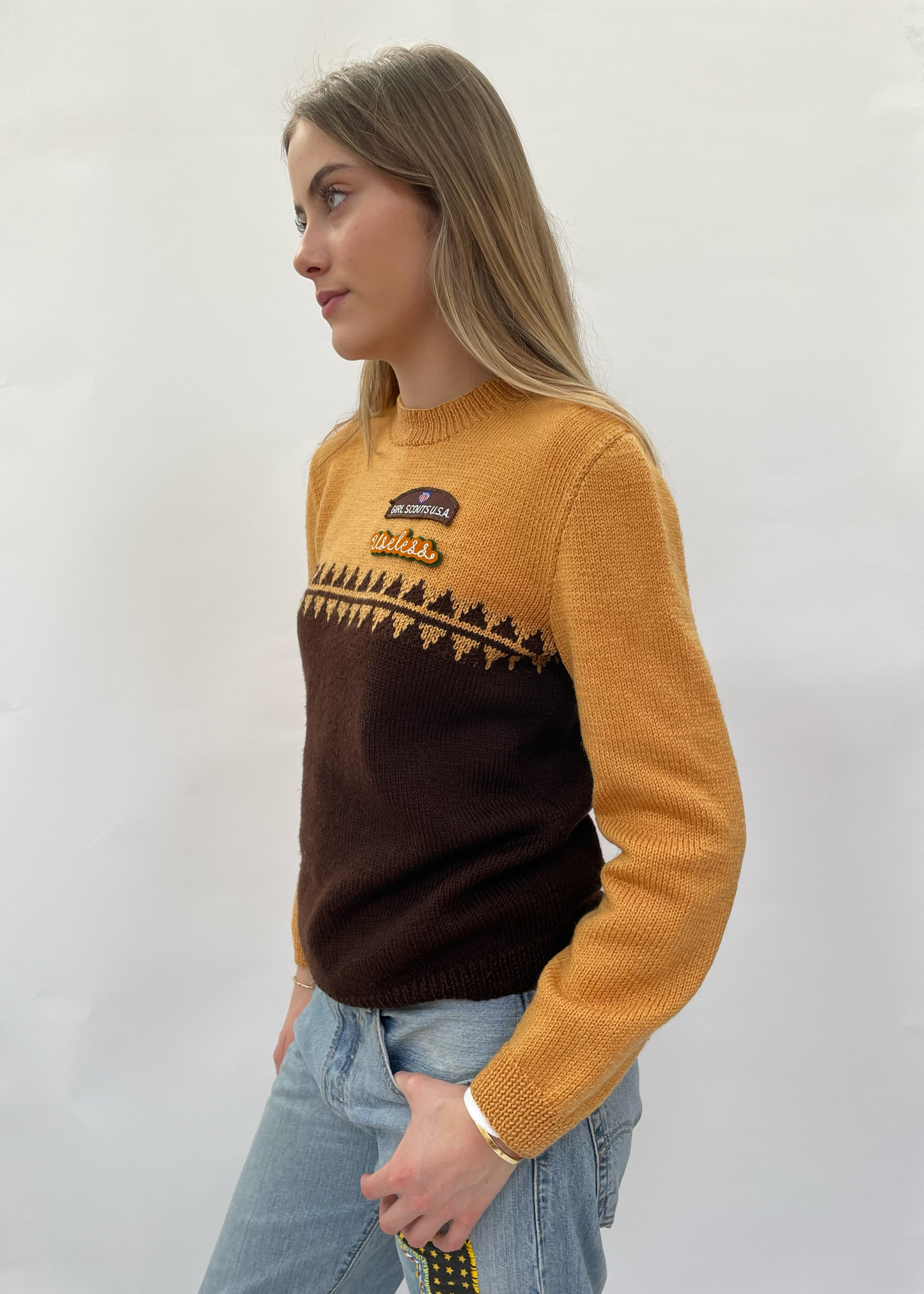 Patched Vintage Knit