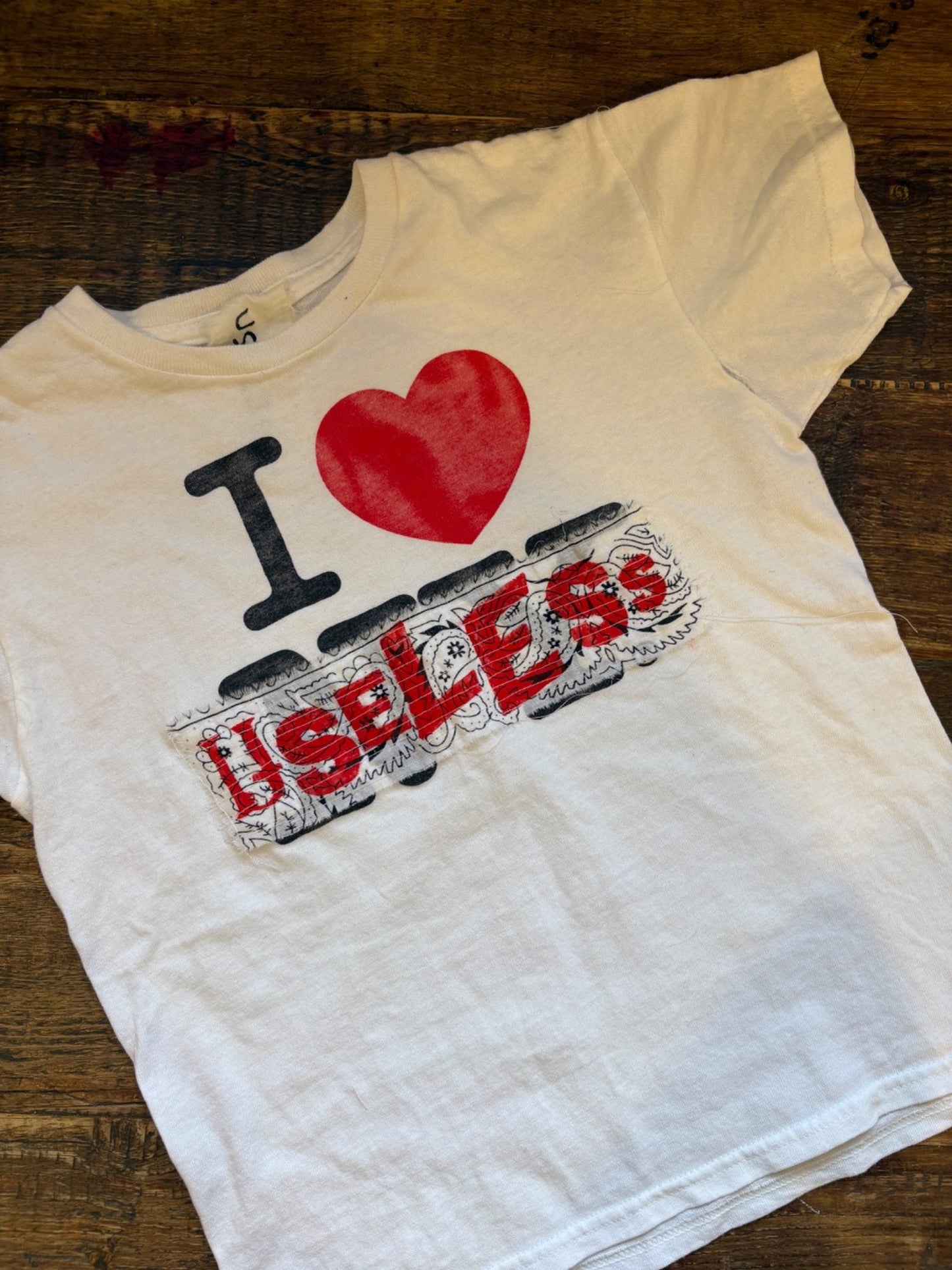020. I Love Useless White T