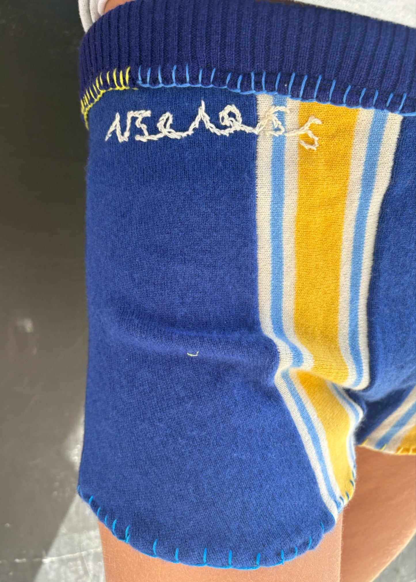 Reworked Cashmere Lounge Shorts