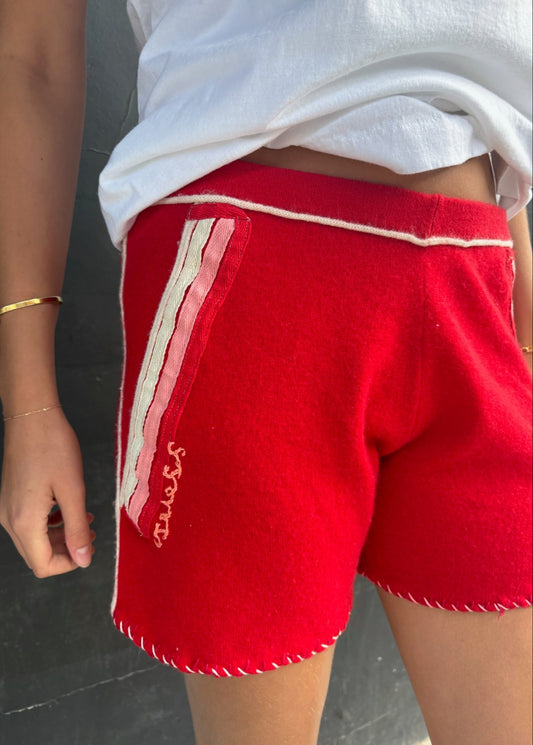 Reworked Cashmere Lounge Shorts