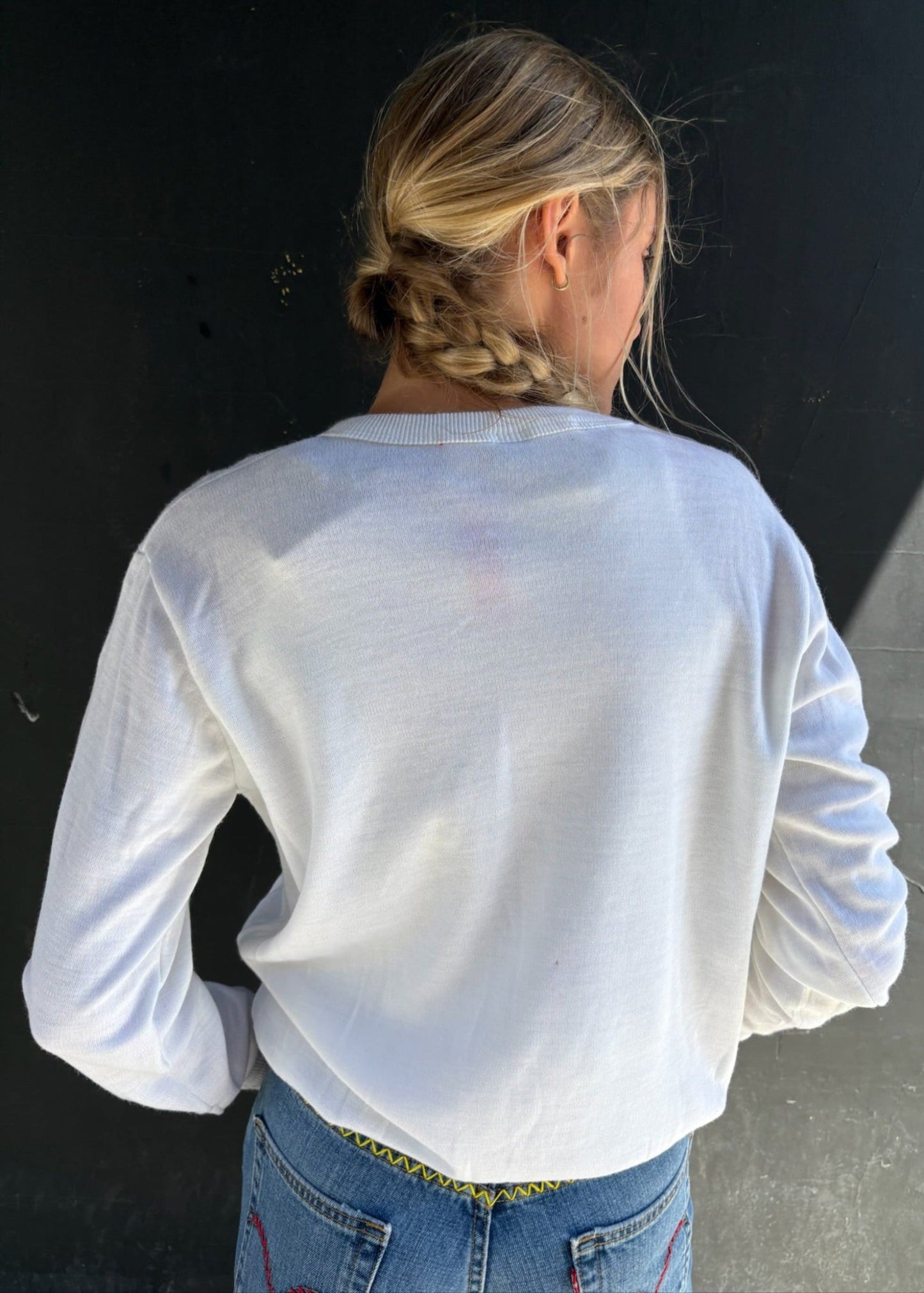 'Baseball' Long Sleeve Sweatshirt