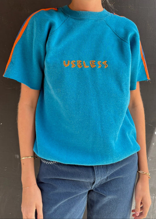 Teal Short Sleeve Sweat