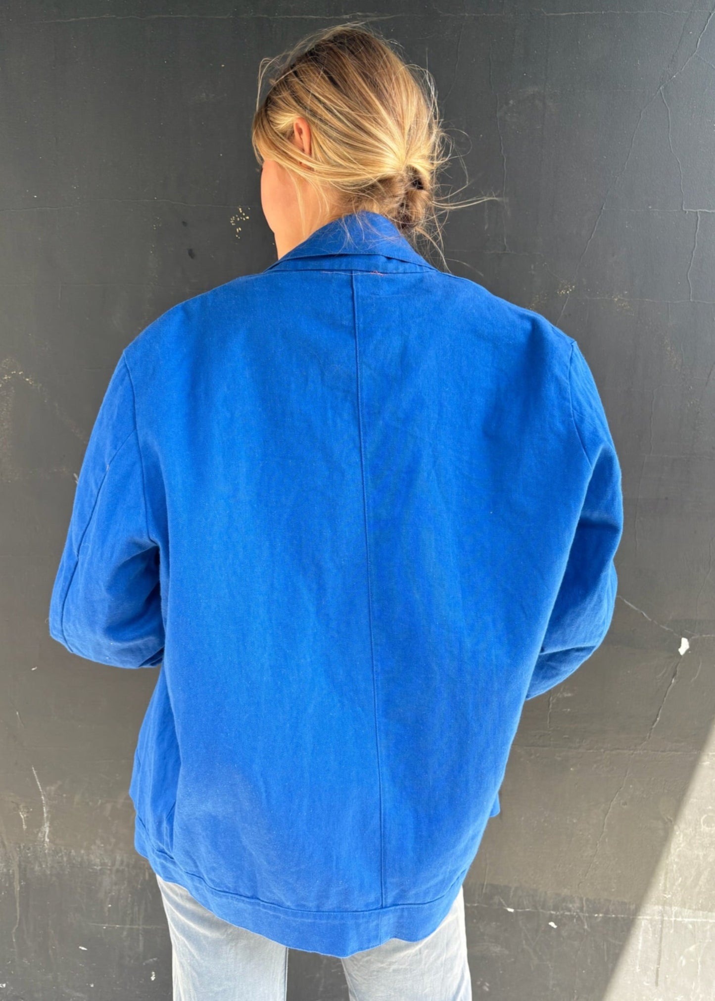Unisex Blue Workwear Jacket