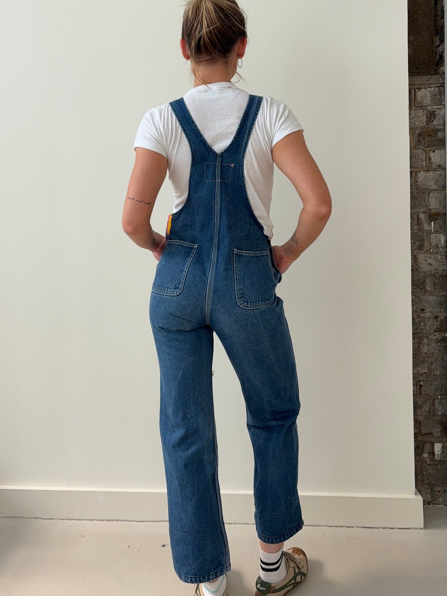 Patched overalls