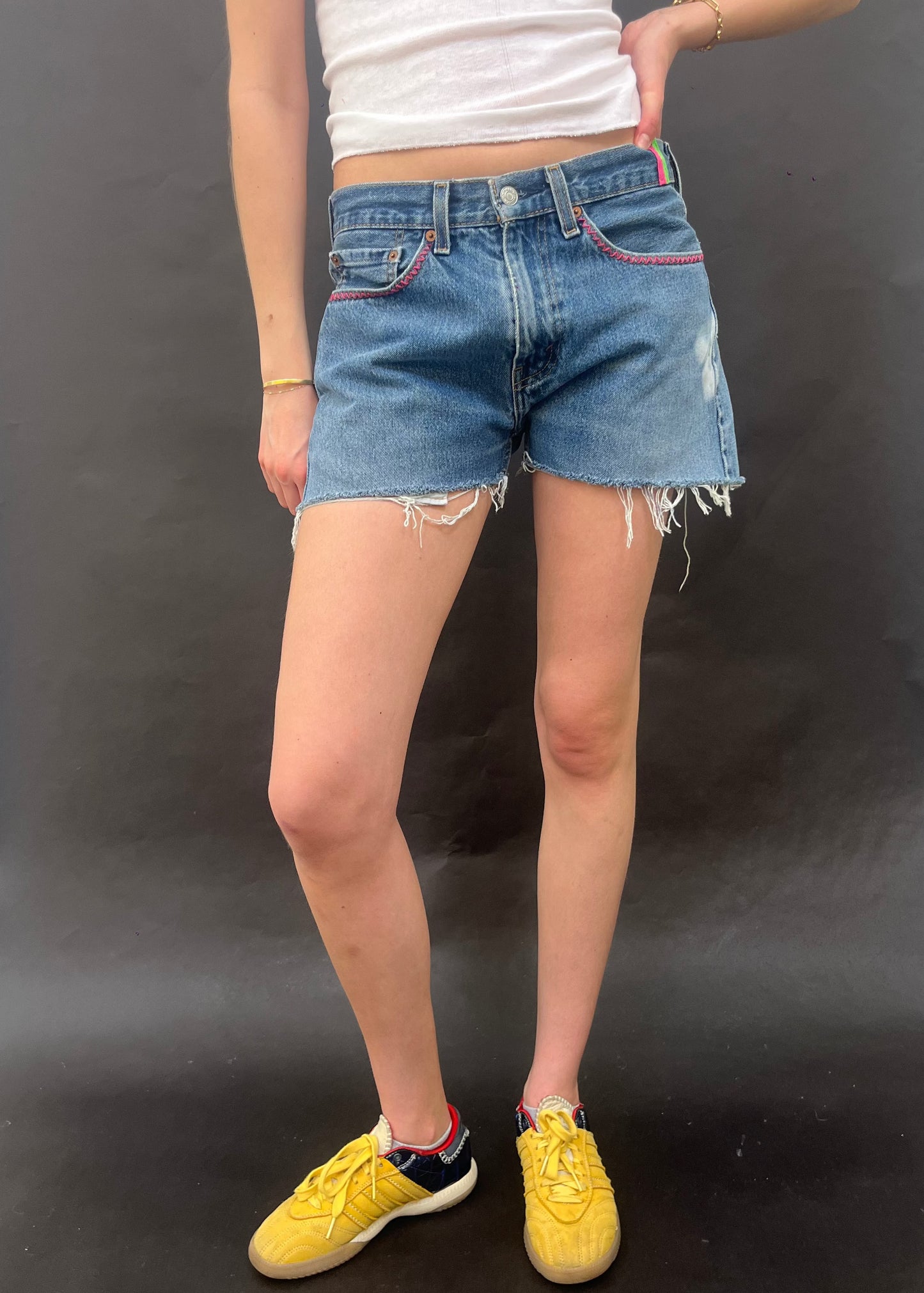 Zig Zag Levi's Cut Offs