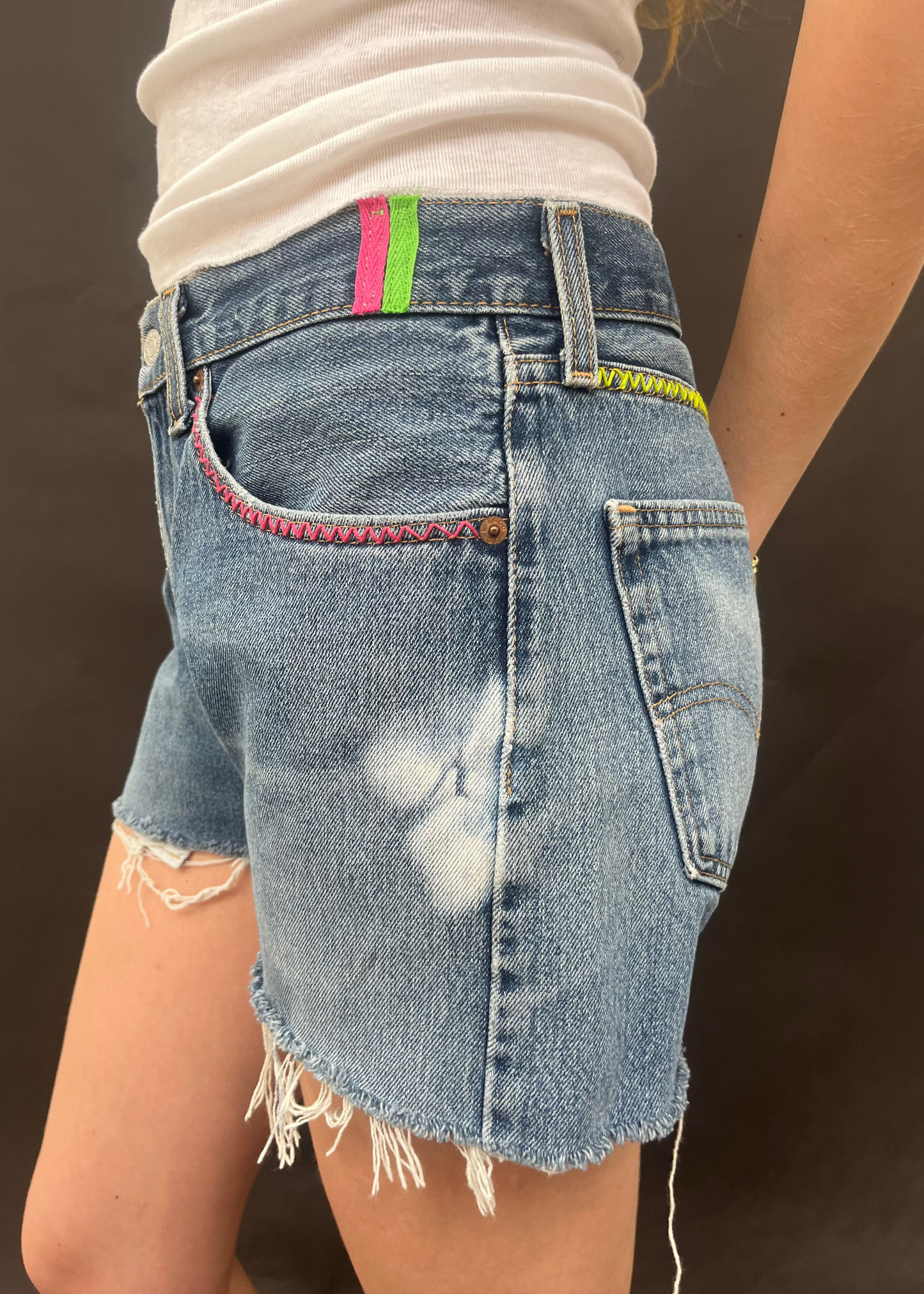 Zig Zag Levi's Cut Offs