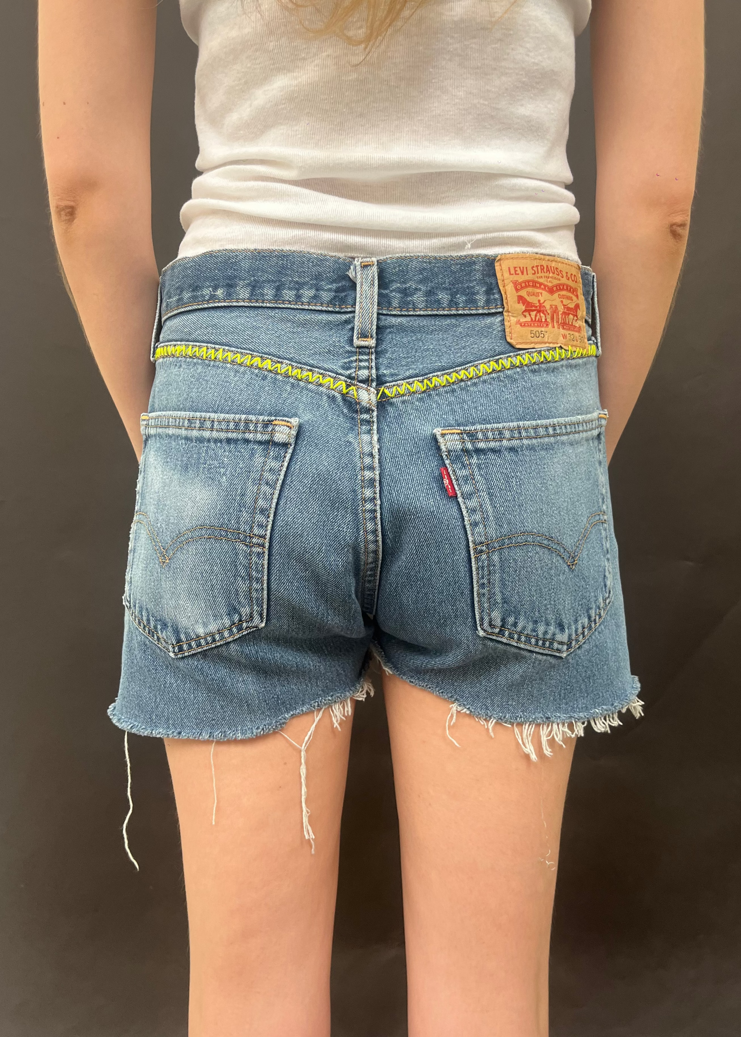 Zig Zag Levi's Cut Offs