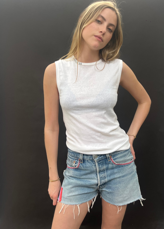 Double Zig Zag Levi's Cut Offs