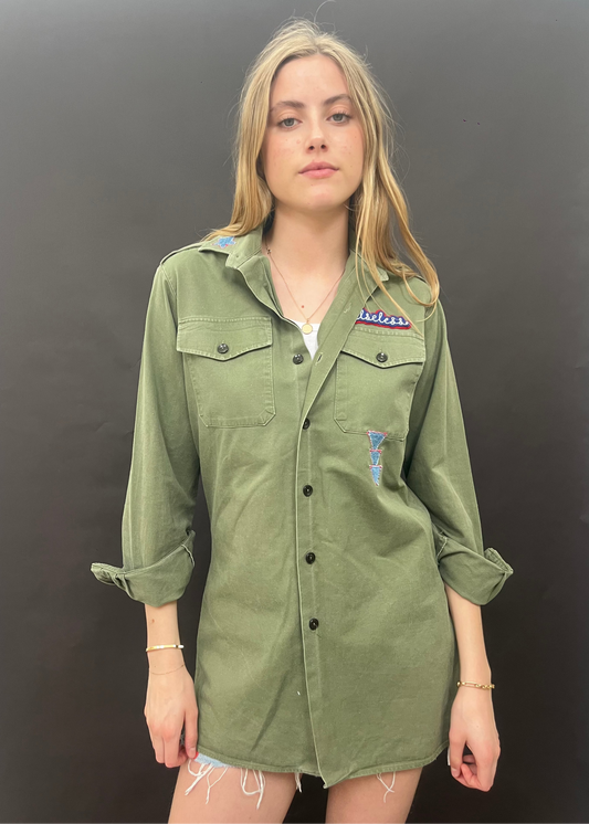 Army Shirt with Patches
