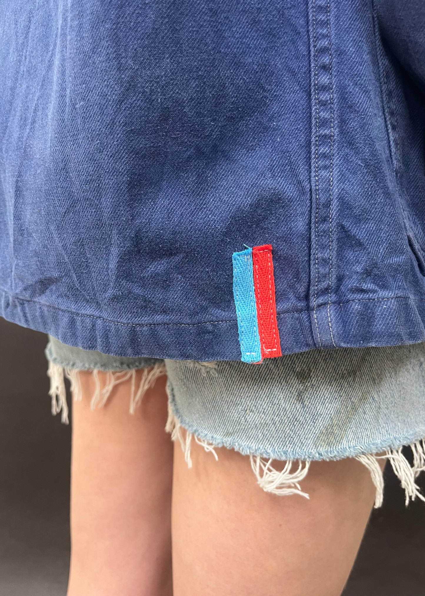 Upcycled Blue Workwear Jacket