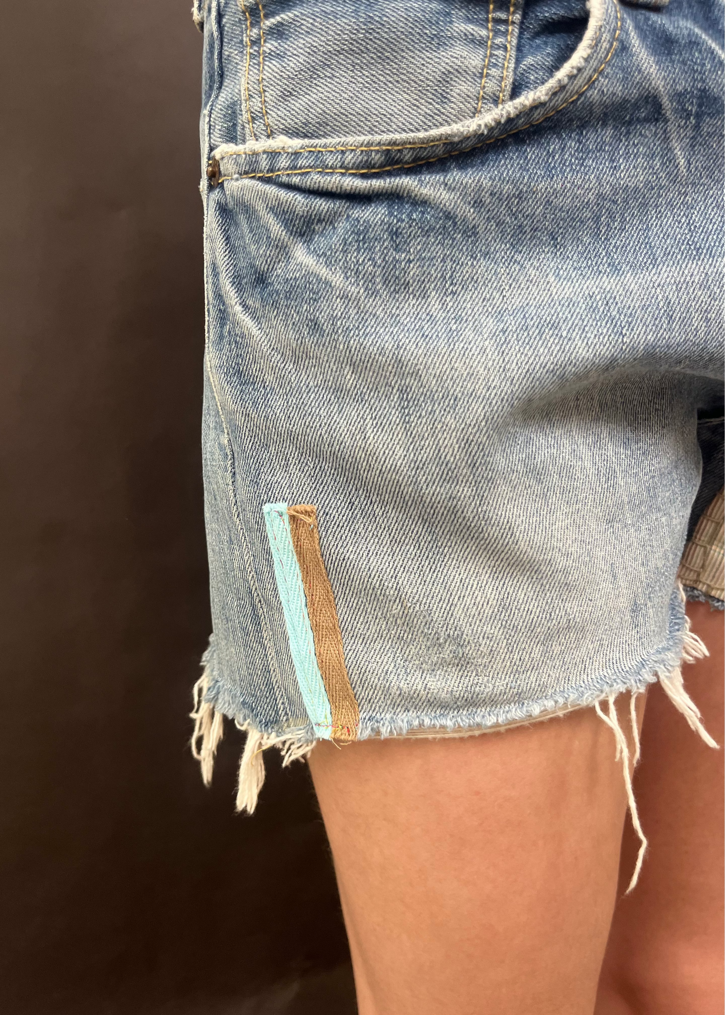 Patch Leg Levi's Cut-Offs