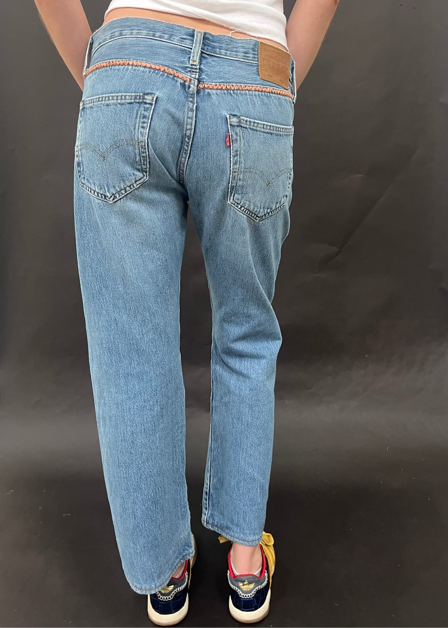 Levi's Zig Zag Stitching