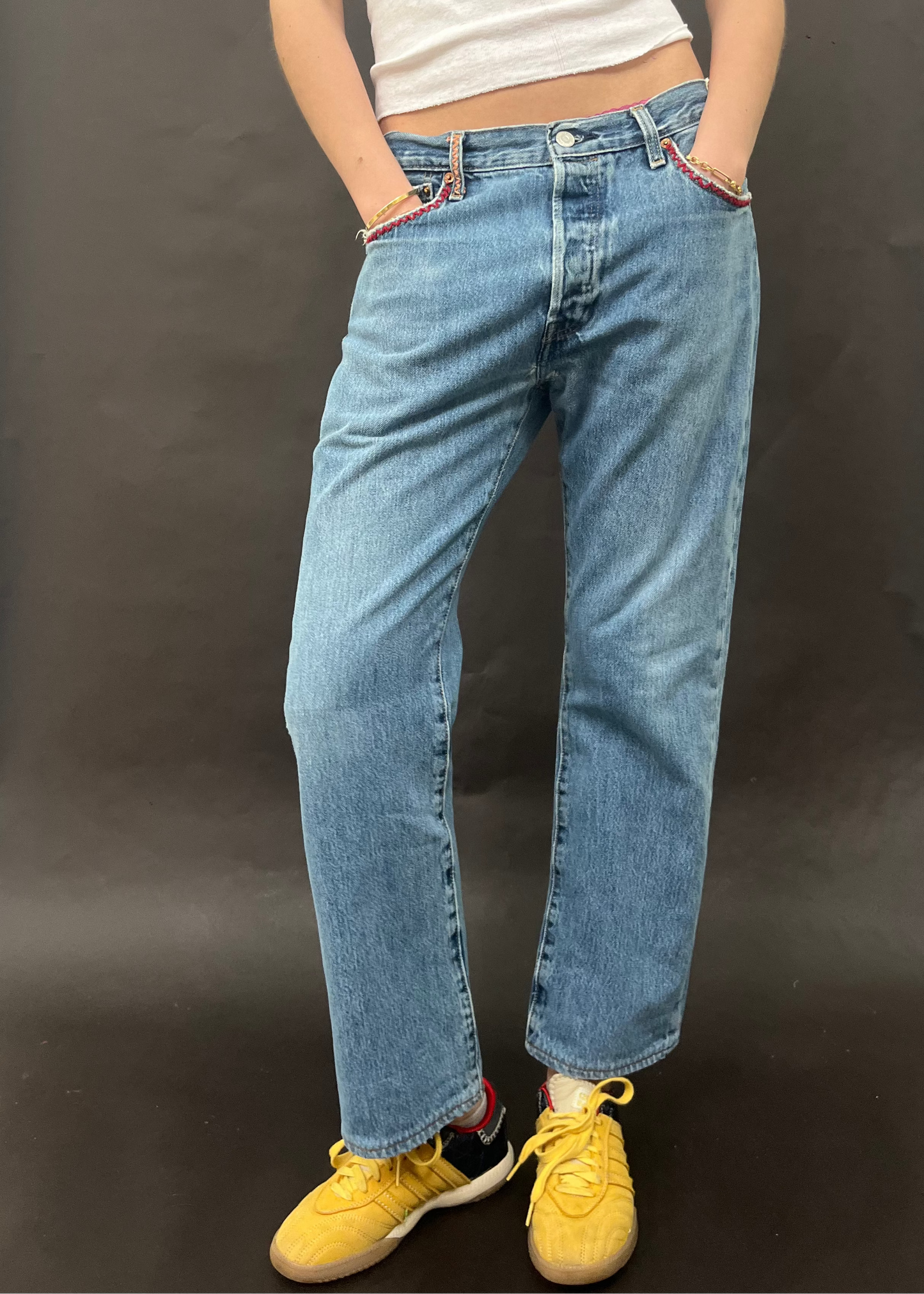 Levi's Zig Zag Stitching
