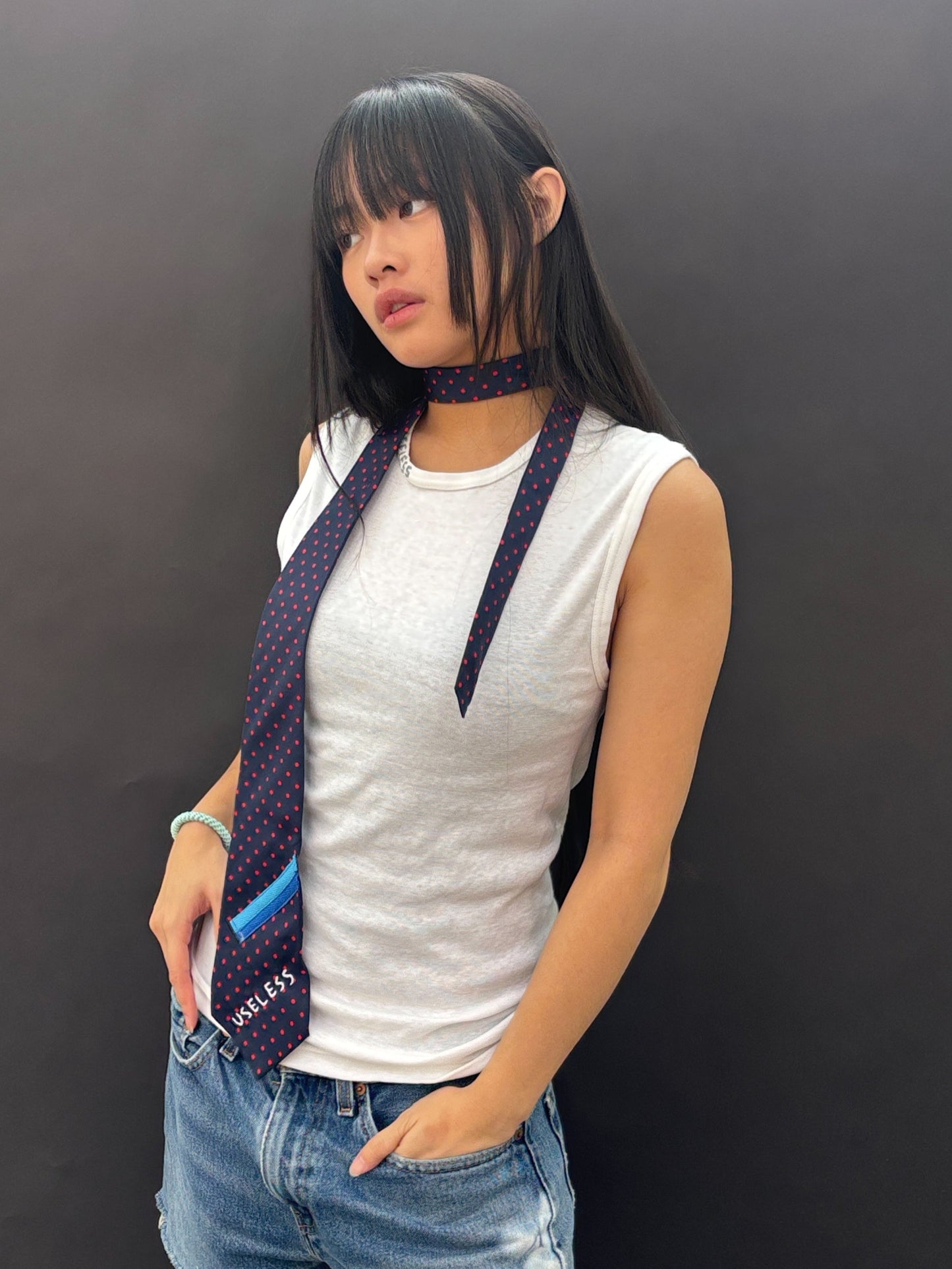 Embroidered Tie