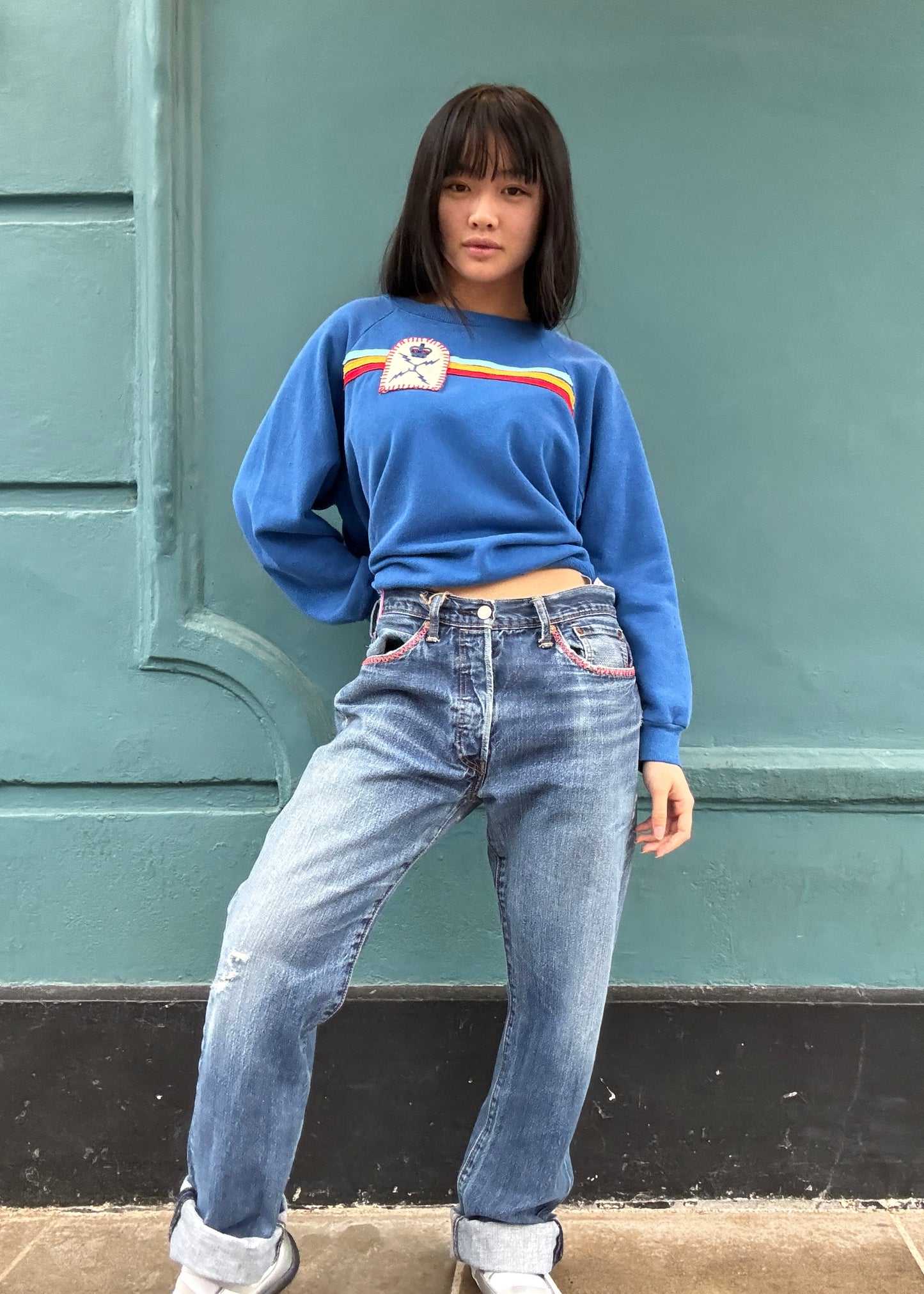 Levi's Zig Zag Stitching