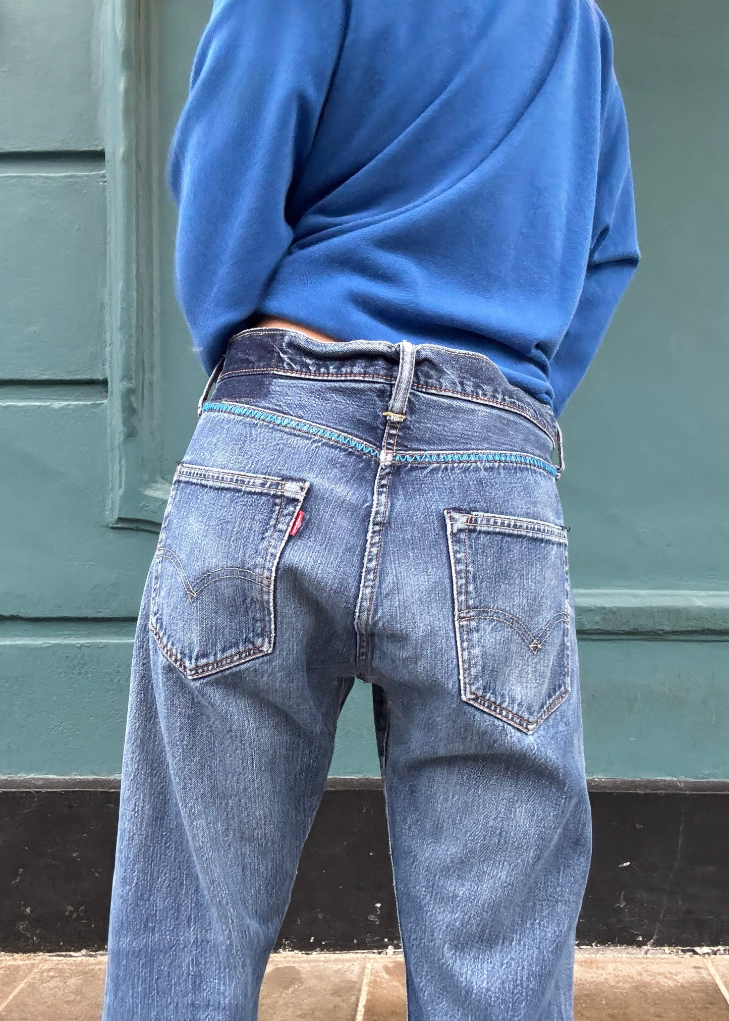 Levi's Zig Zag Stitching