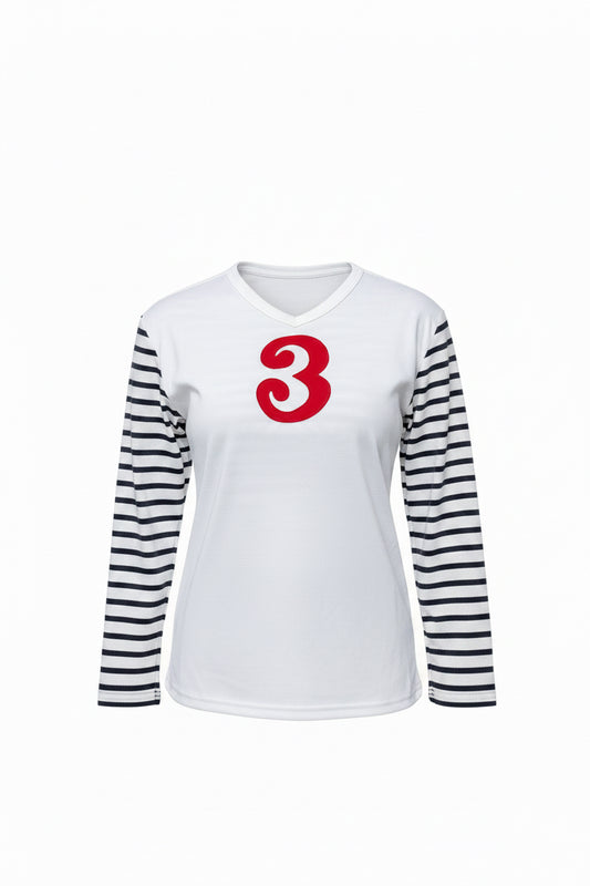 Stripy Top Long Sleeves
