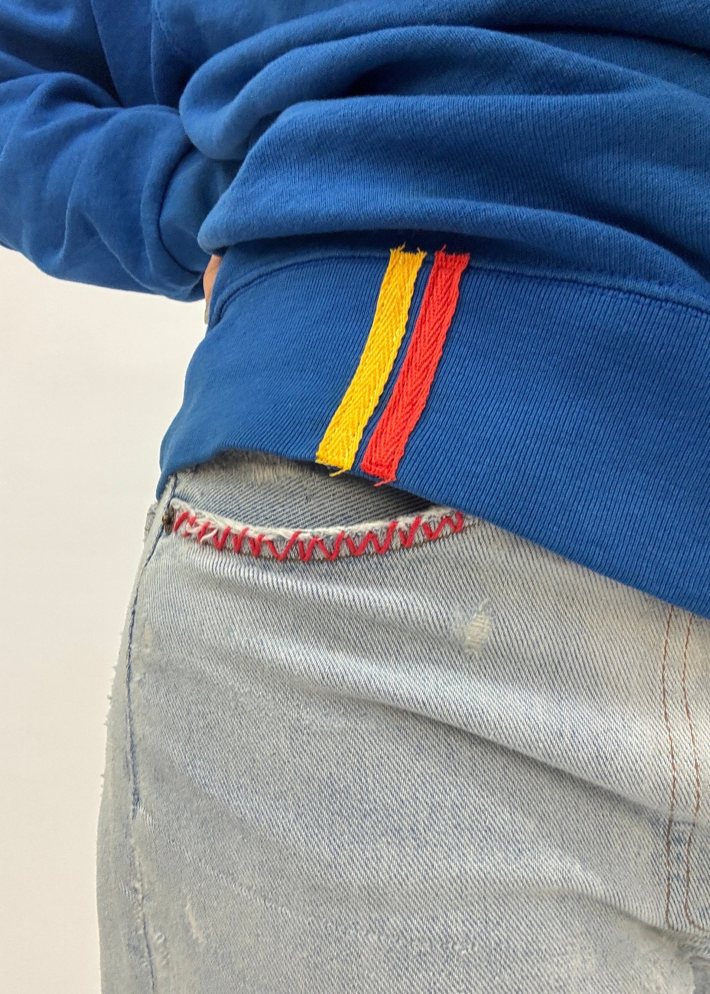 'Sunland Ride' Blue Sweatshirt