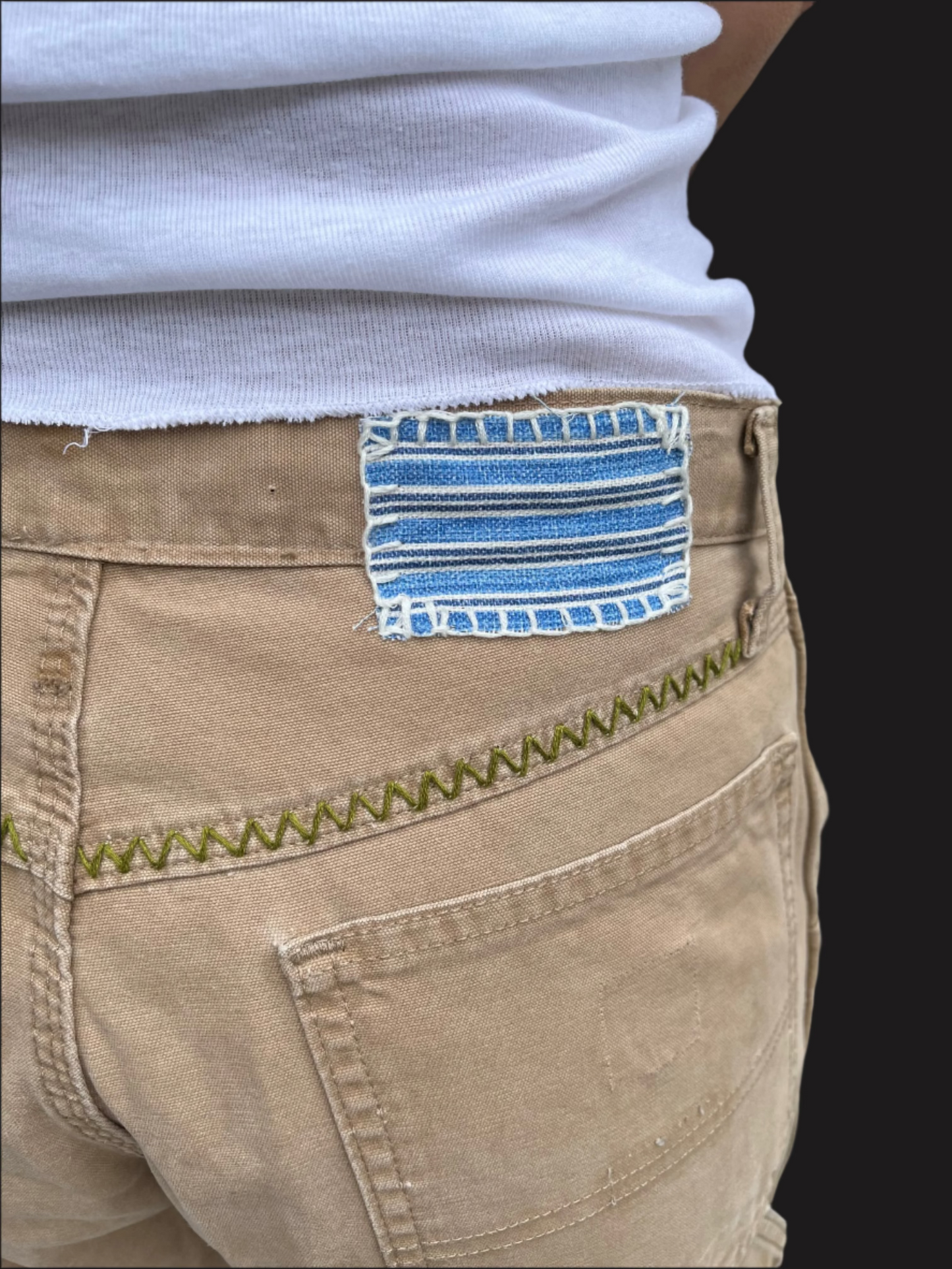 Sand Coloured Carpenter Trousers