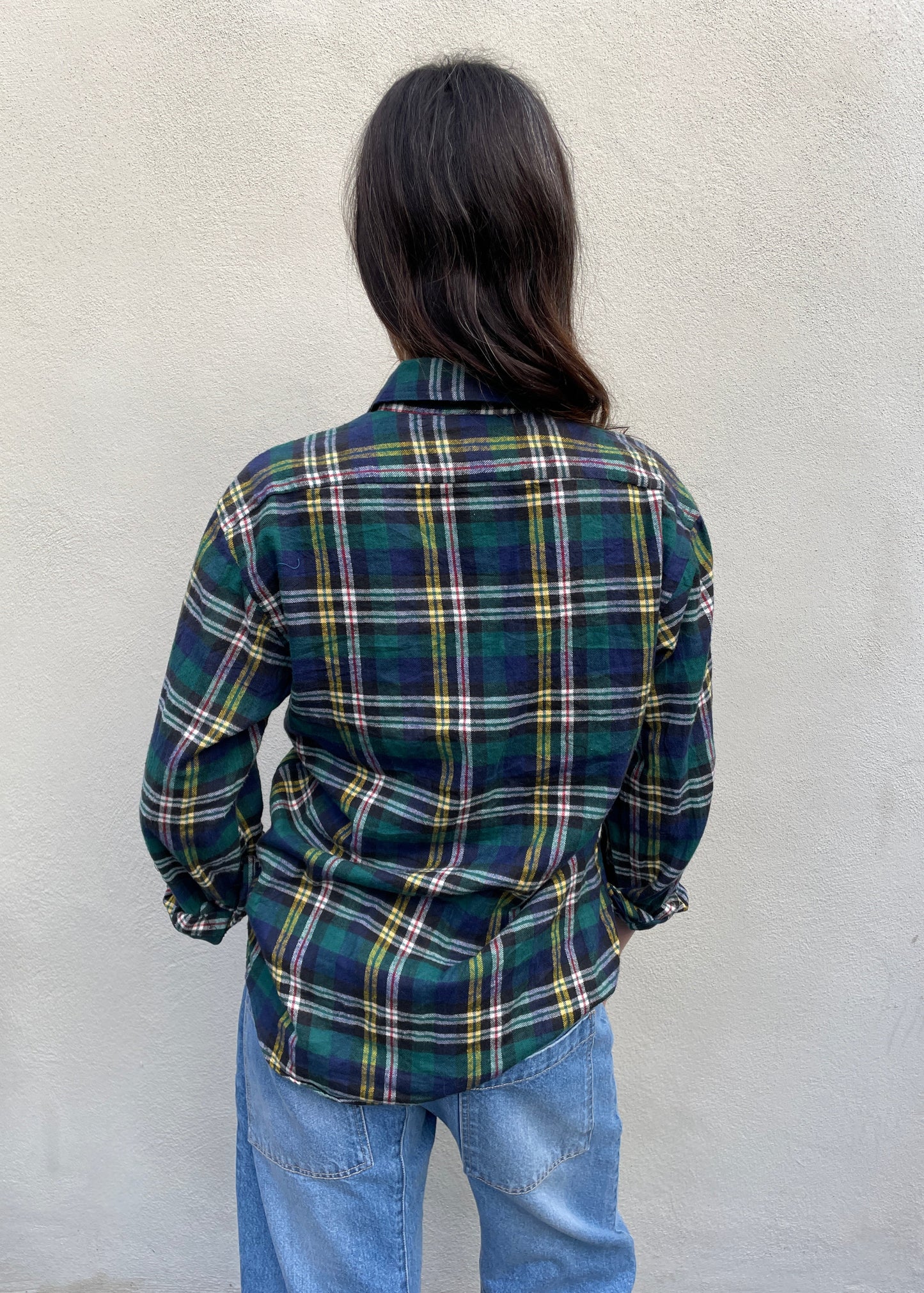 Green Plaid Shirt