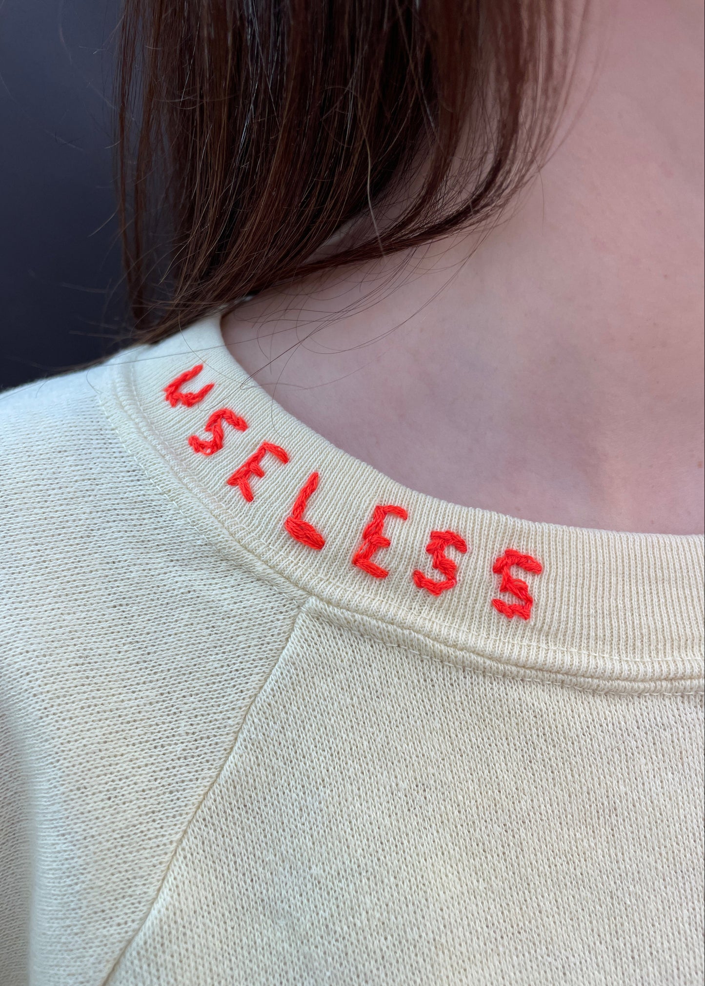 Mickey Mouse Pale Yellow Sweatshirt