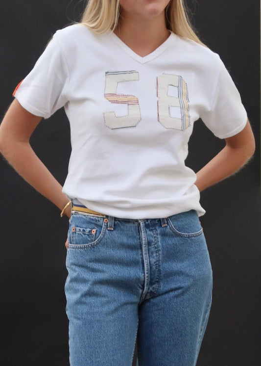 Number Appliqué T Shirt