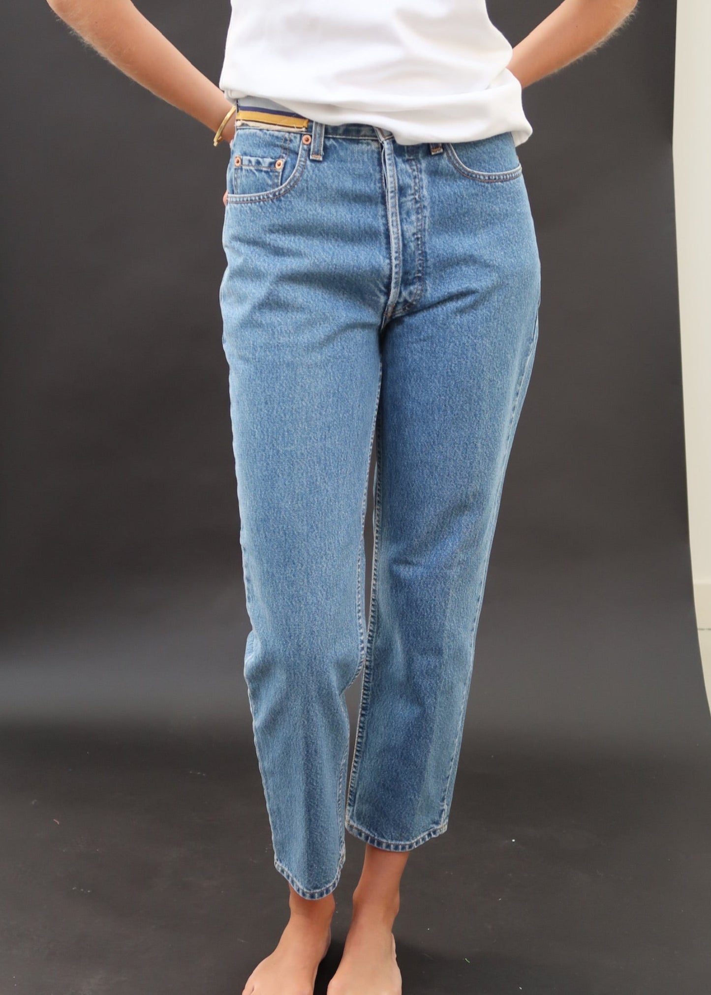 Reworked Patched Levi's