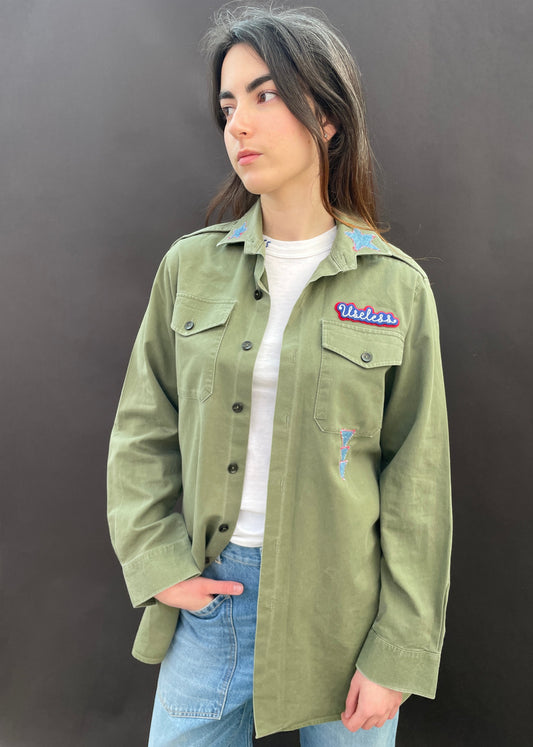 Army Shirt with Patches