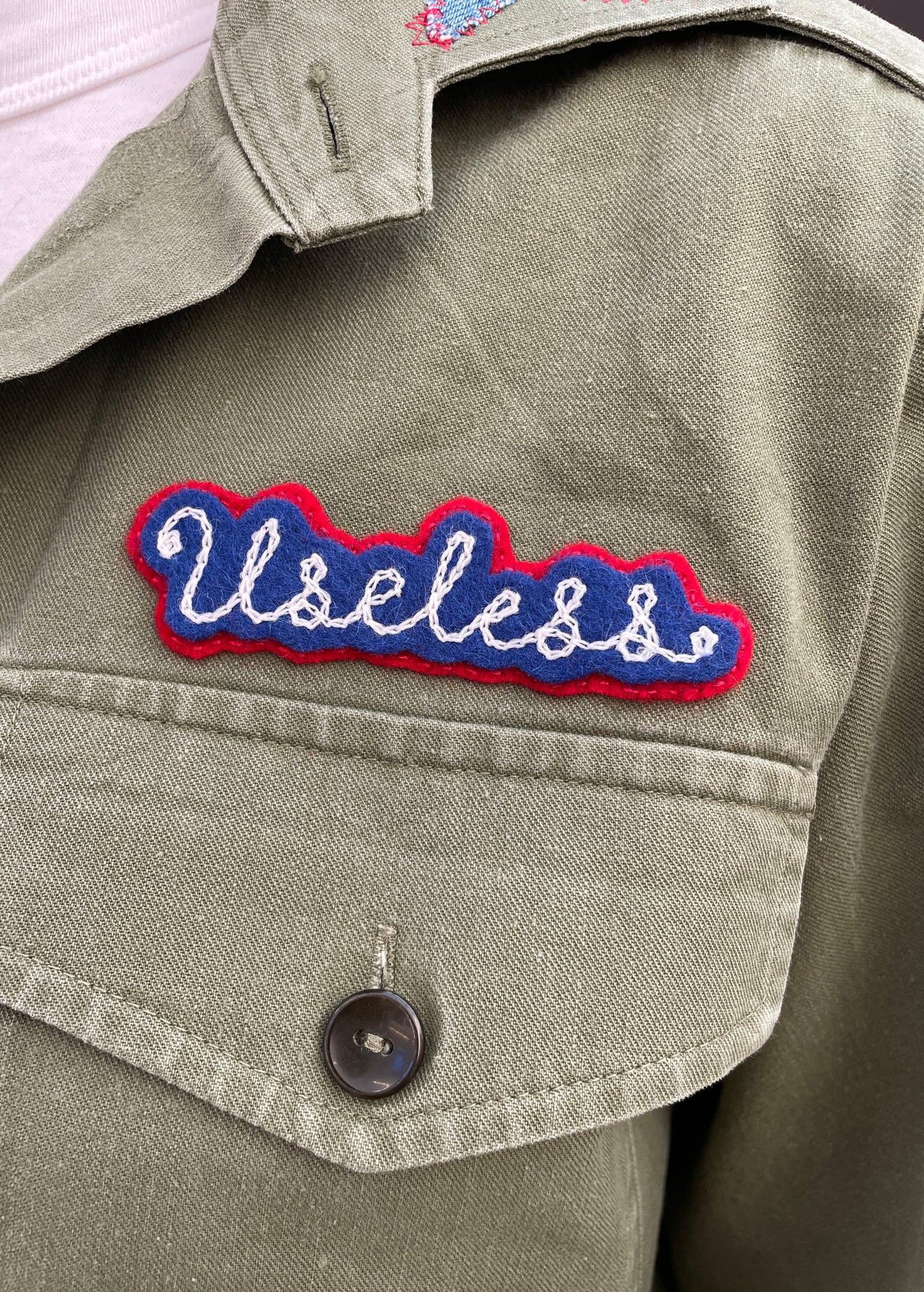 Army Shirt with Patches