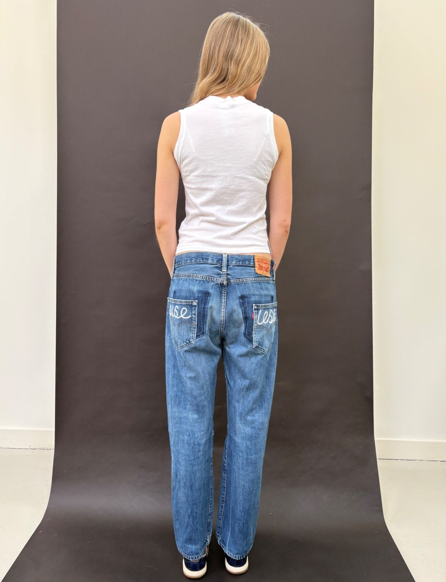 Chain Stitched Levi's