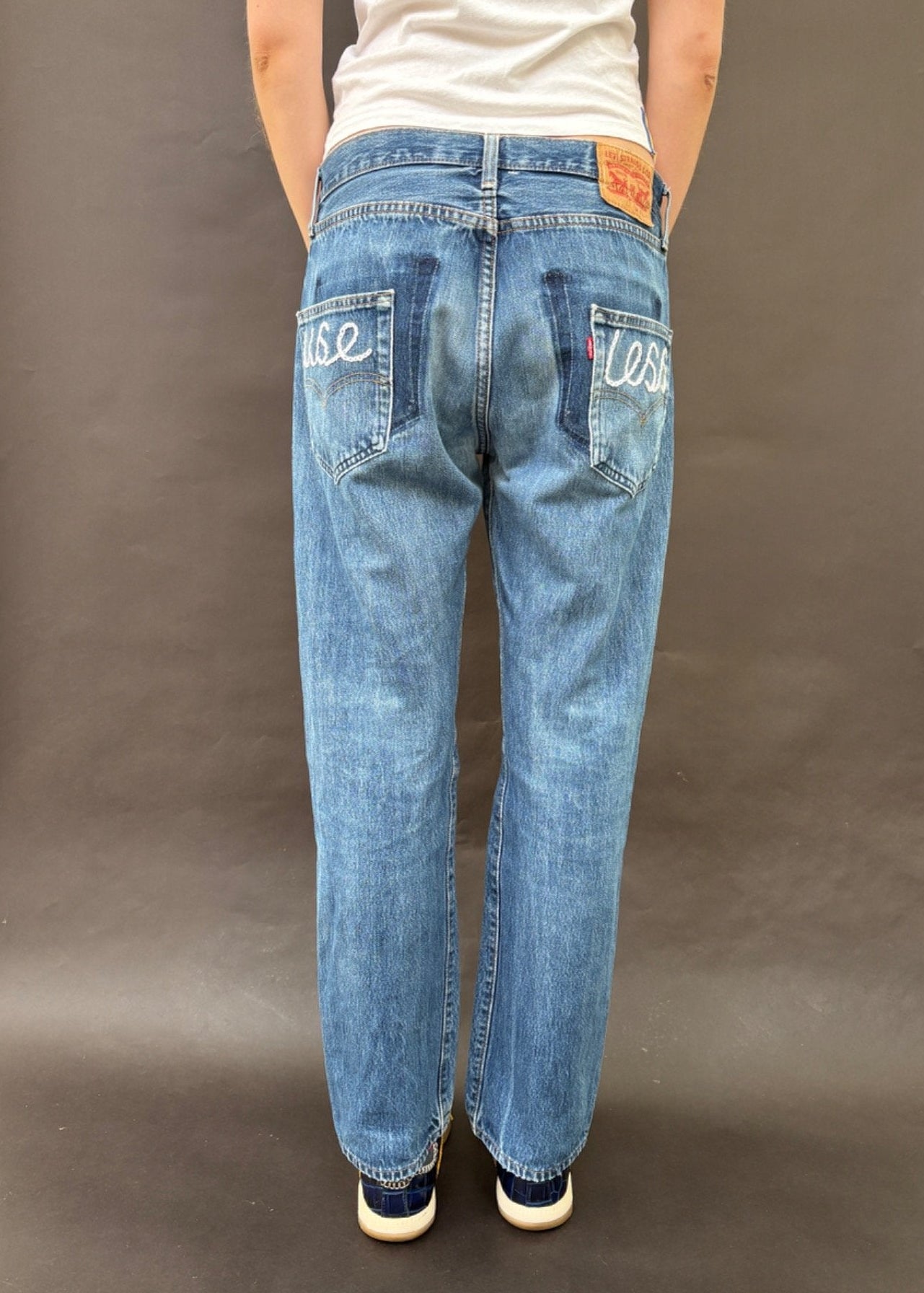 Chain Stitched Levi's