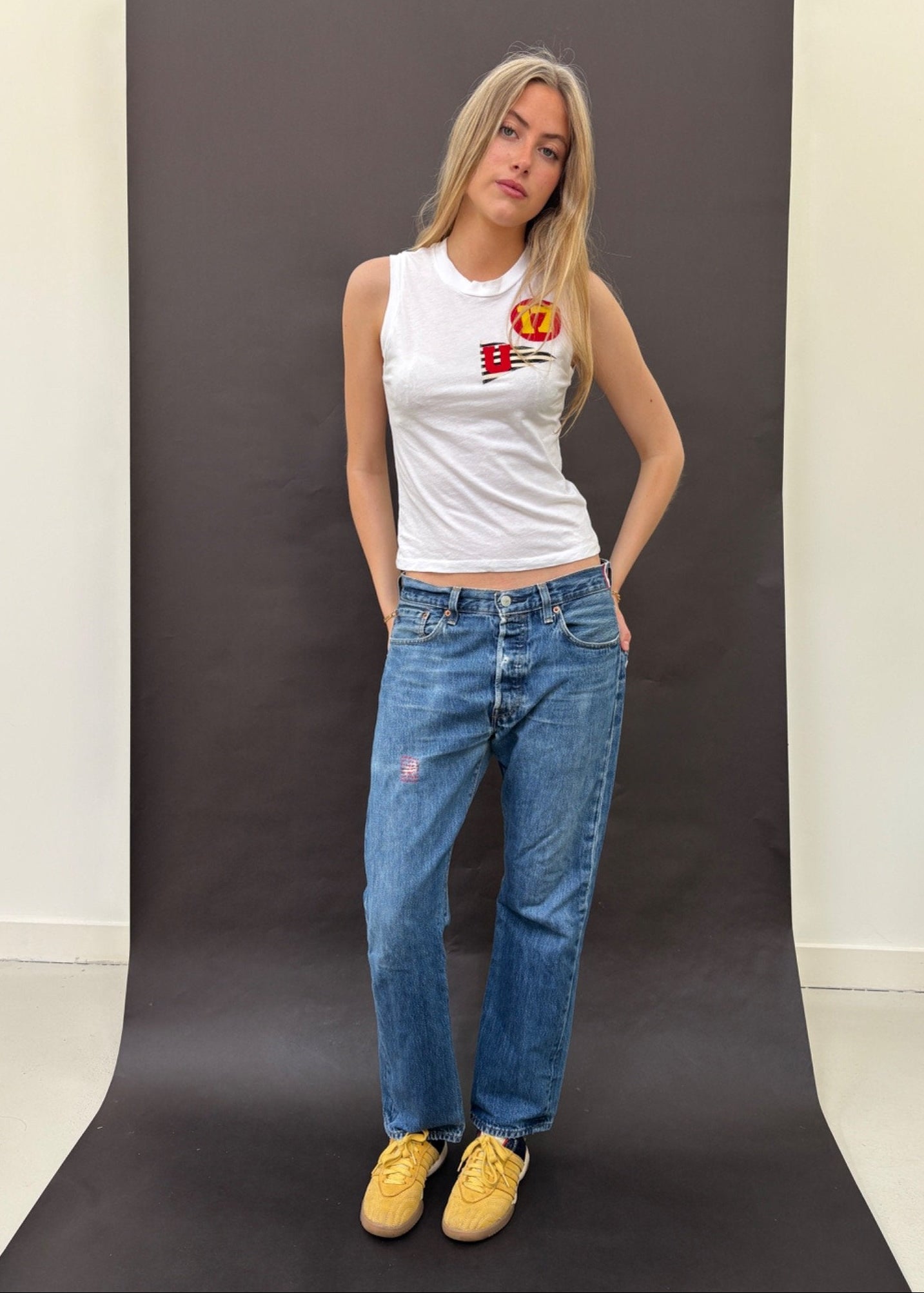 Chain Stitched Levi's