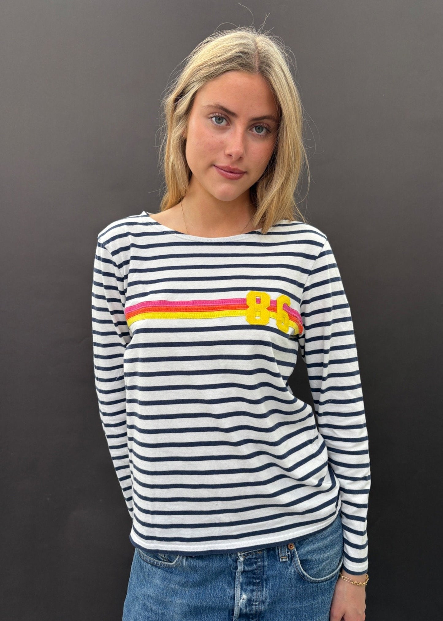 Stripy Top '86'