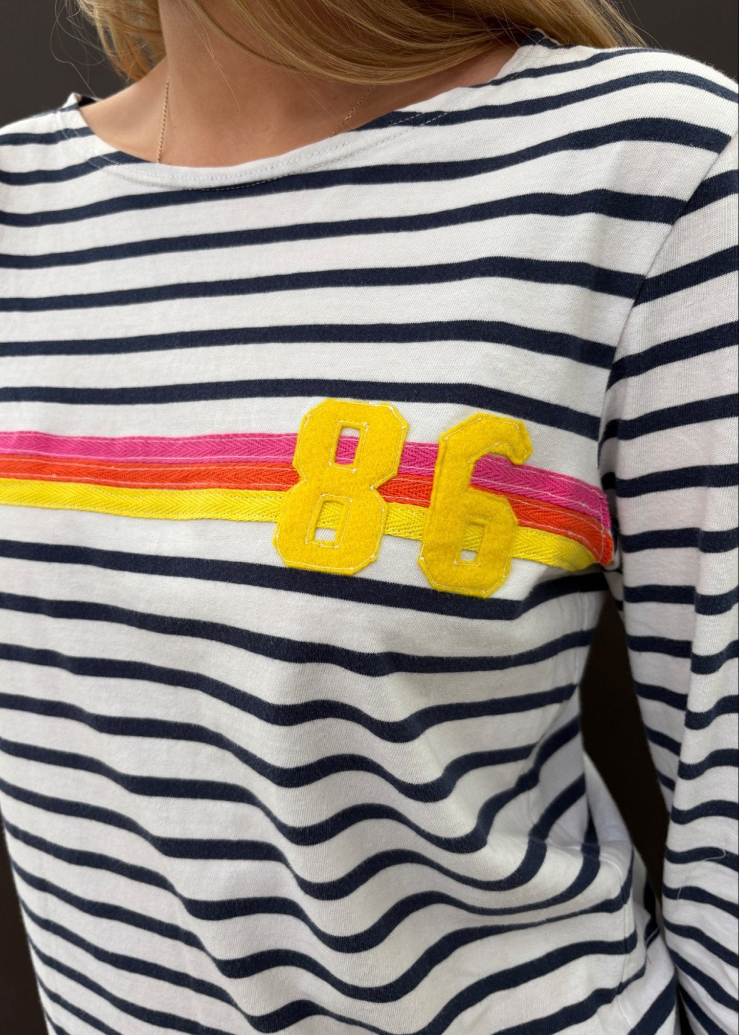 Stripy Top '86'