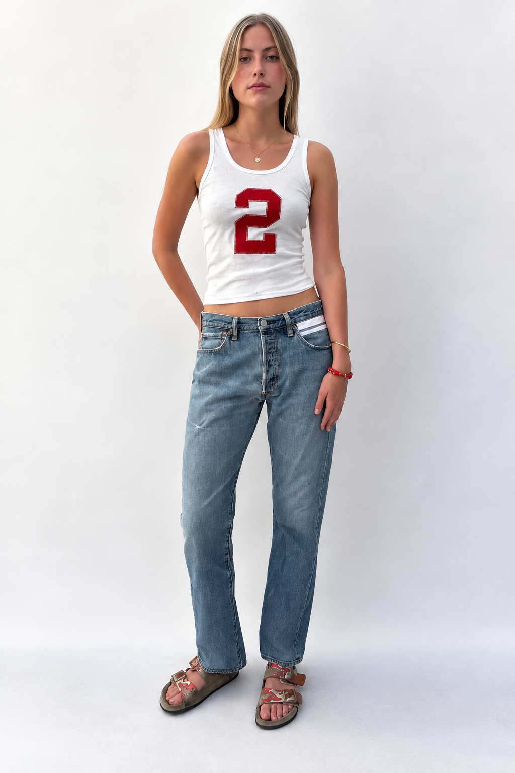 "2" Tank Top
