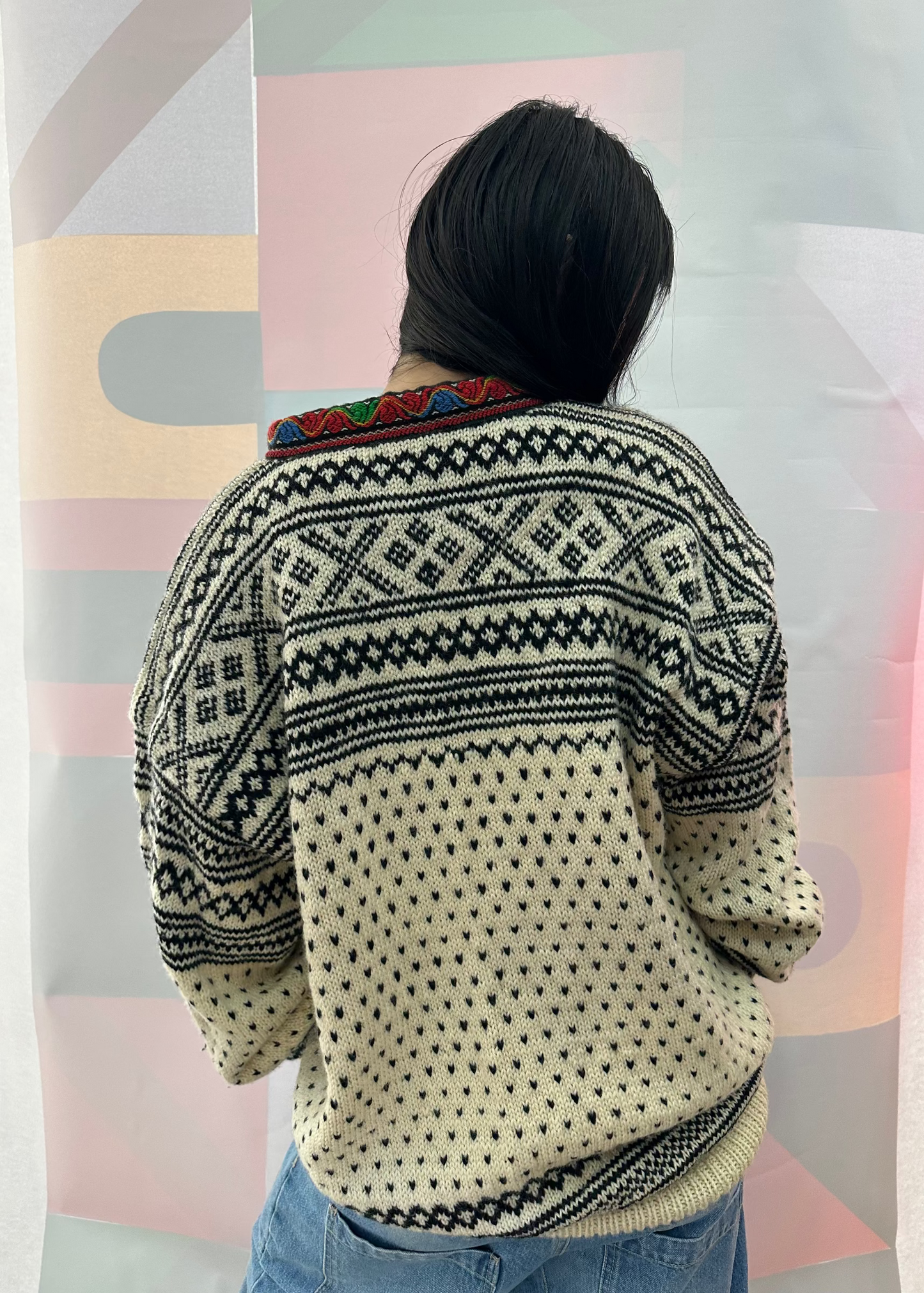 Patched Vintage Knit