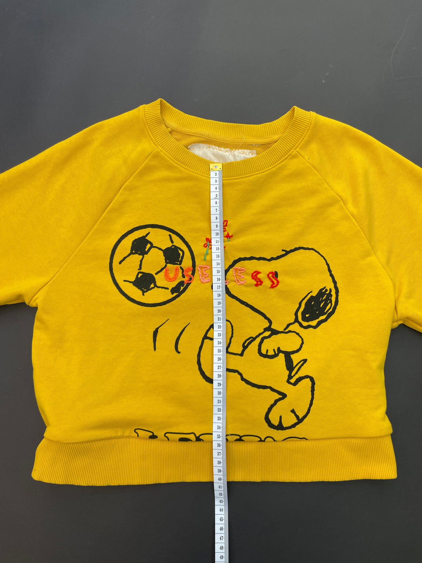 Snoopy Sweat Yellow