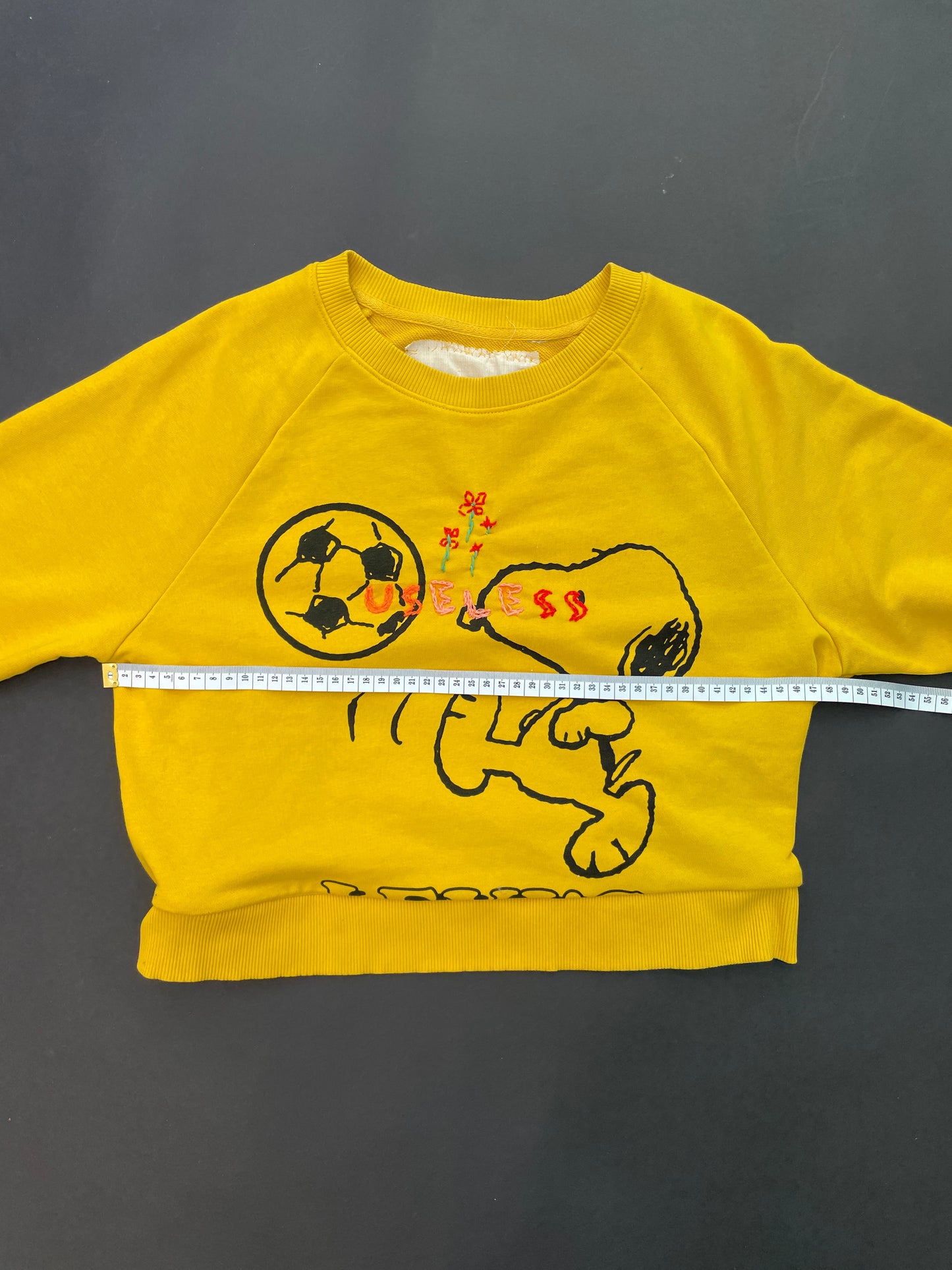 Snoopy Sweat Yellow