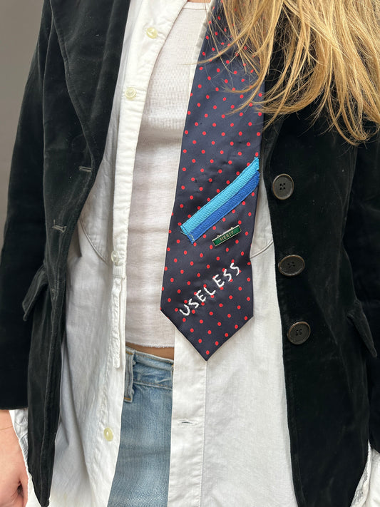 Embroidered Tie