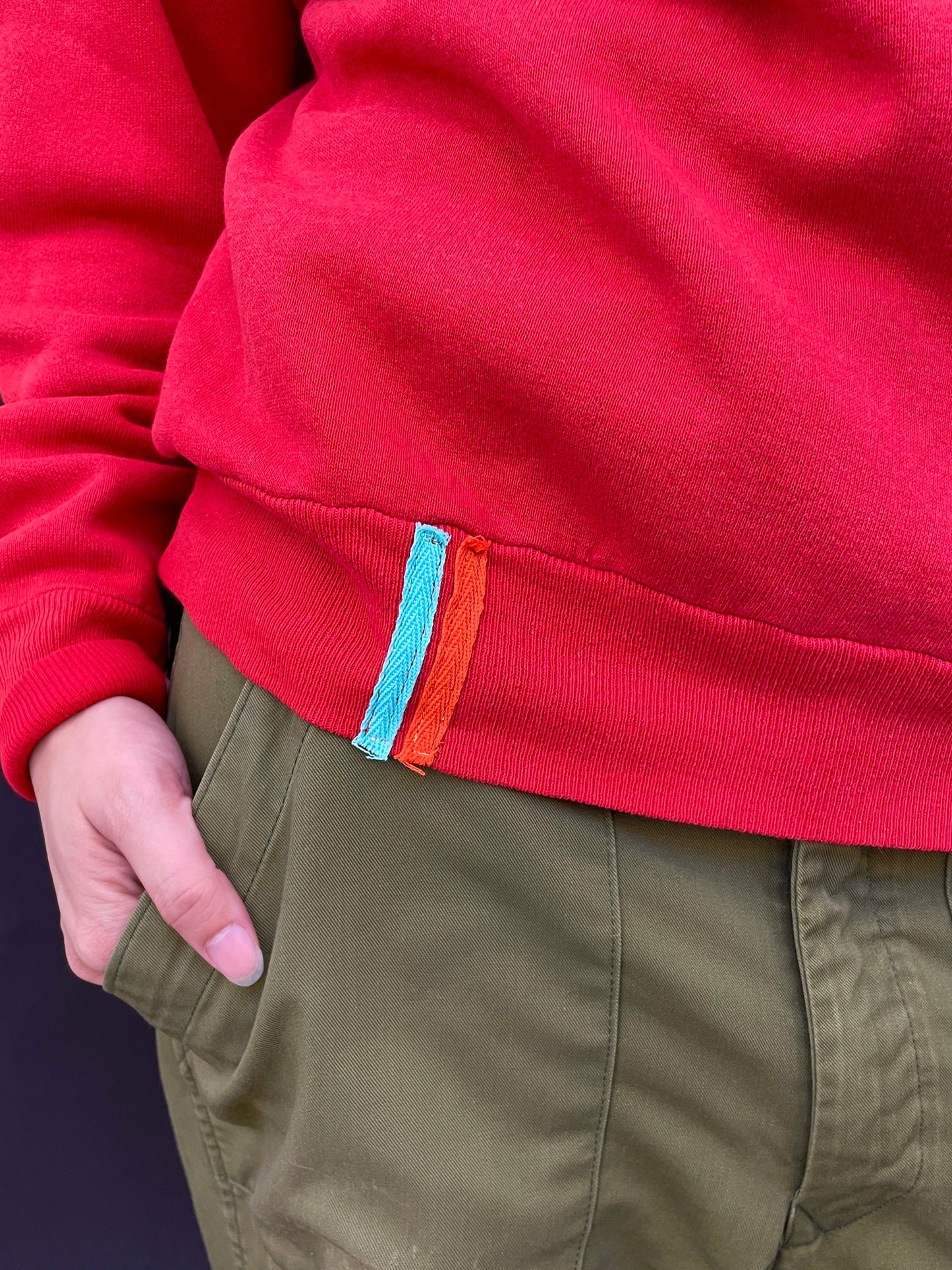 Red Woodstock Jumper