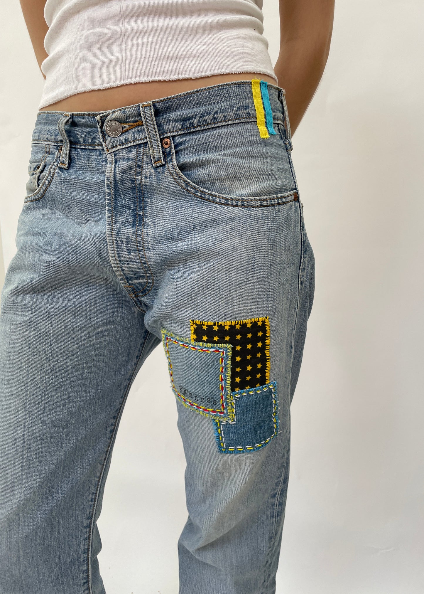 Patched up Levi's