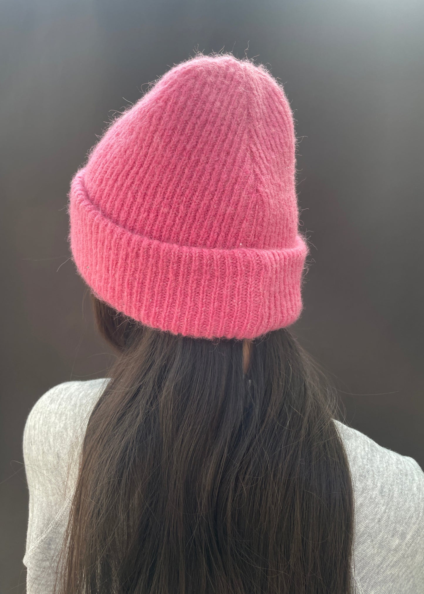 Pink Ski Team Beanie