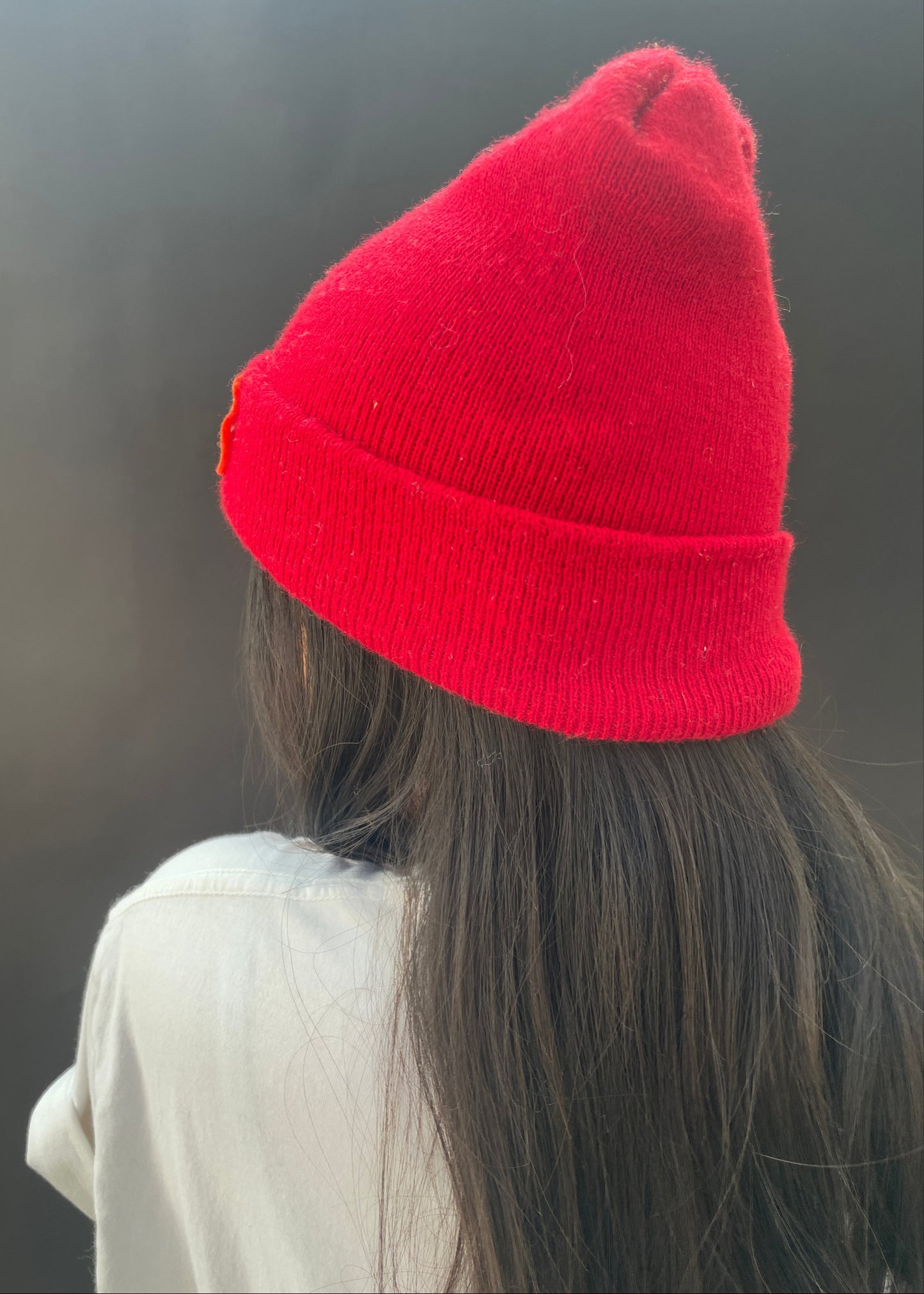 Red USA Ski Beanie