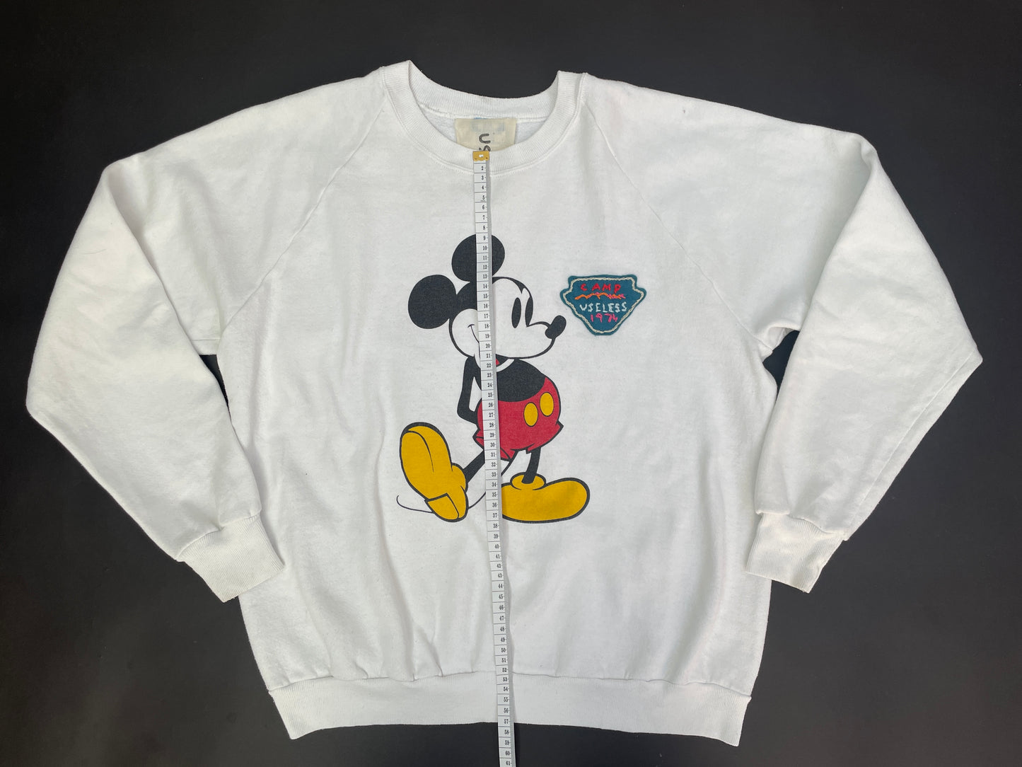 Mickey Mouse White Sweatshirt