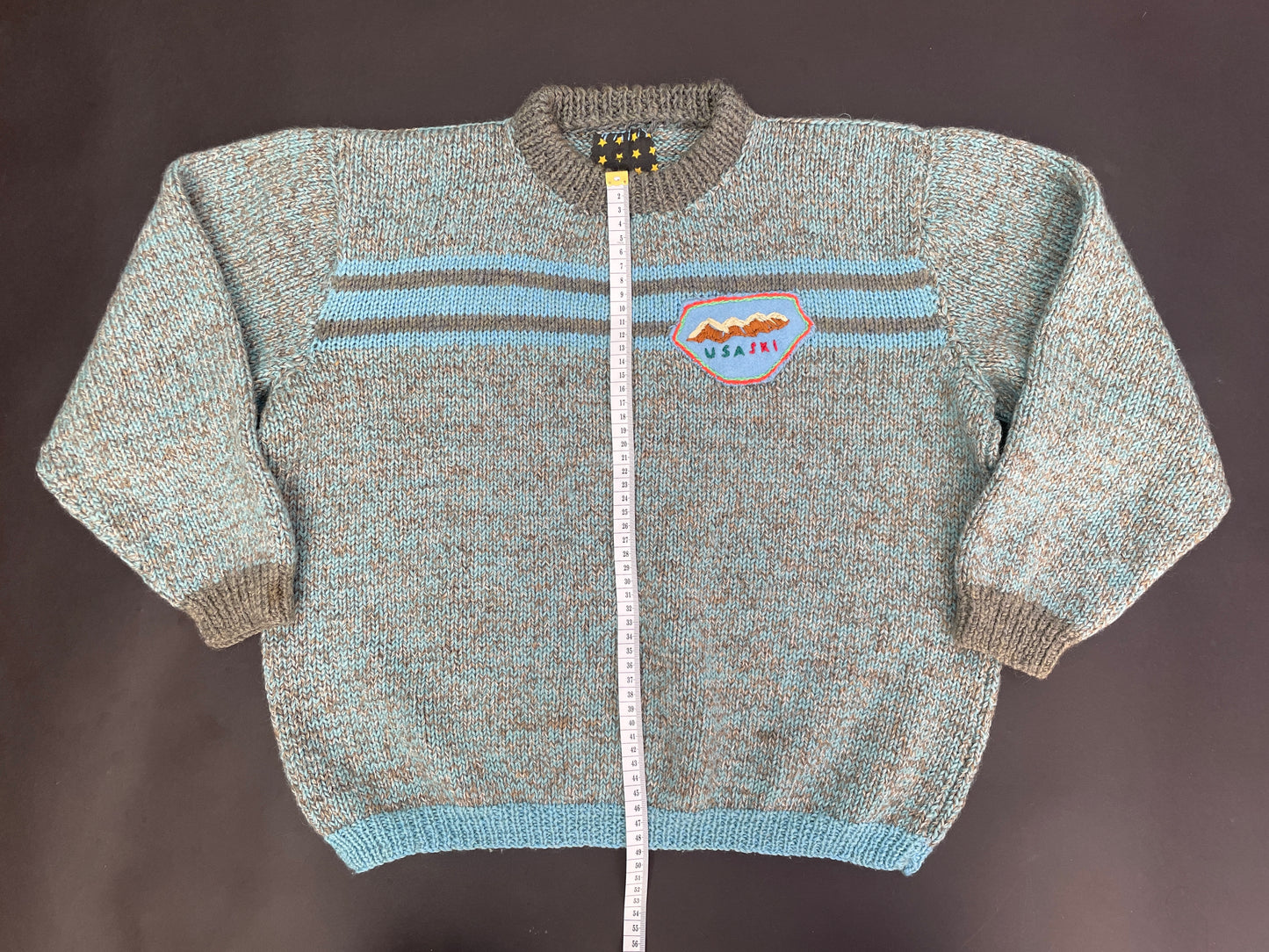 Knitted USA Ski Jumper