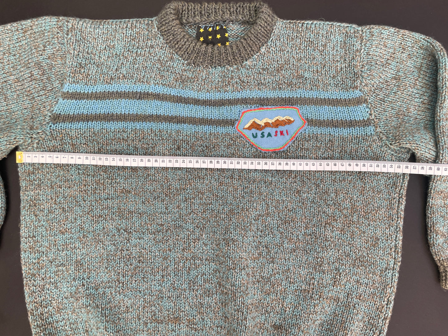 Knitted USA Ski Jumper