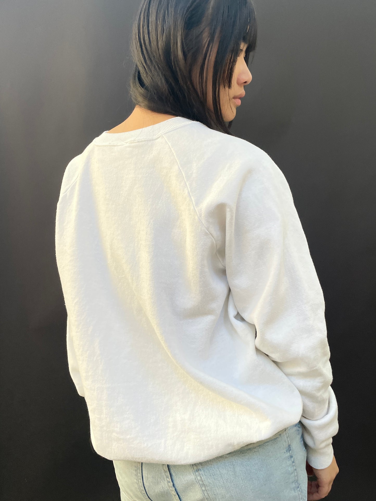 Mickey Mouse White Sweatshirt