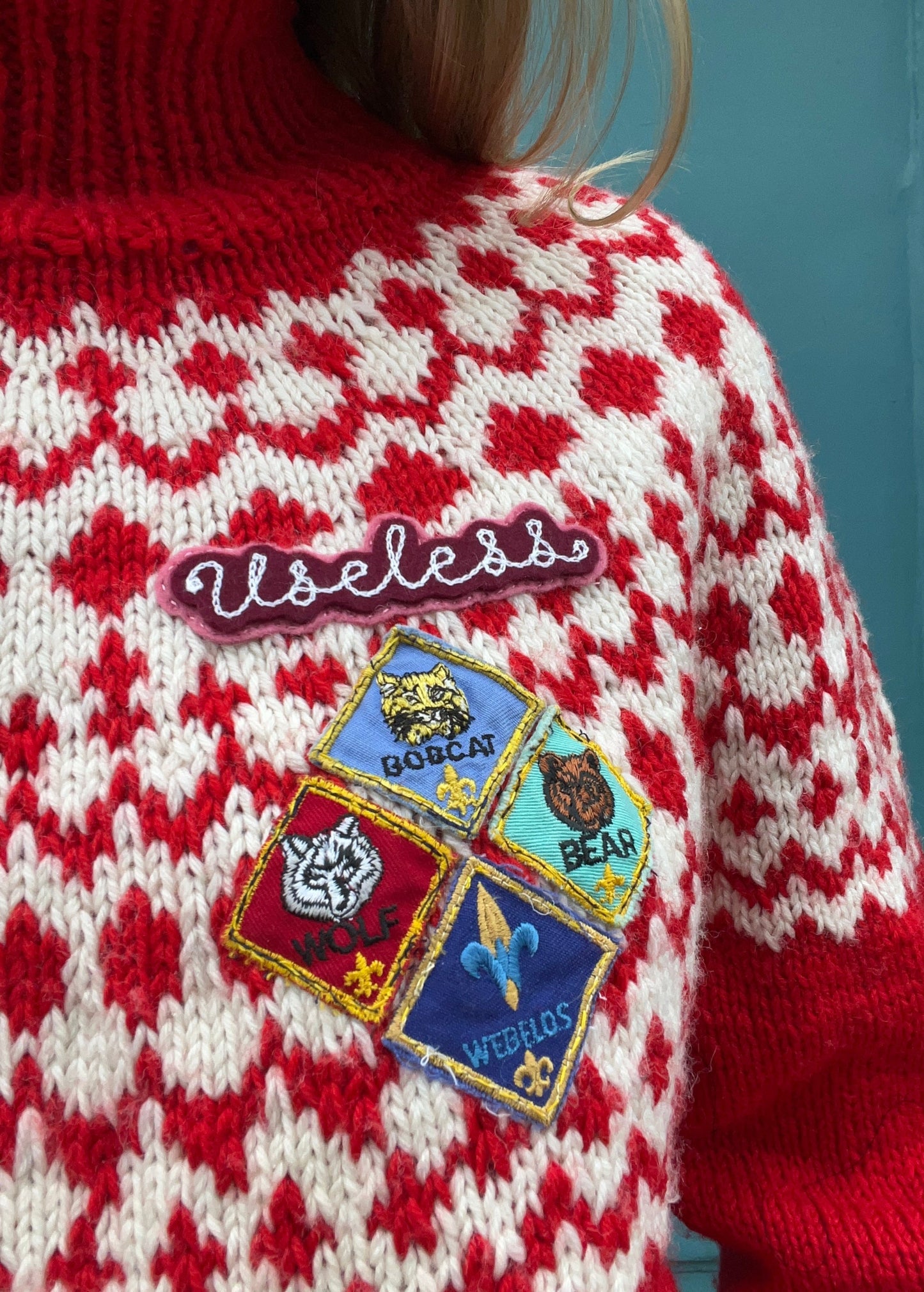 Fair Isle Knit Sweater