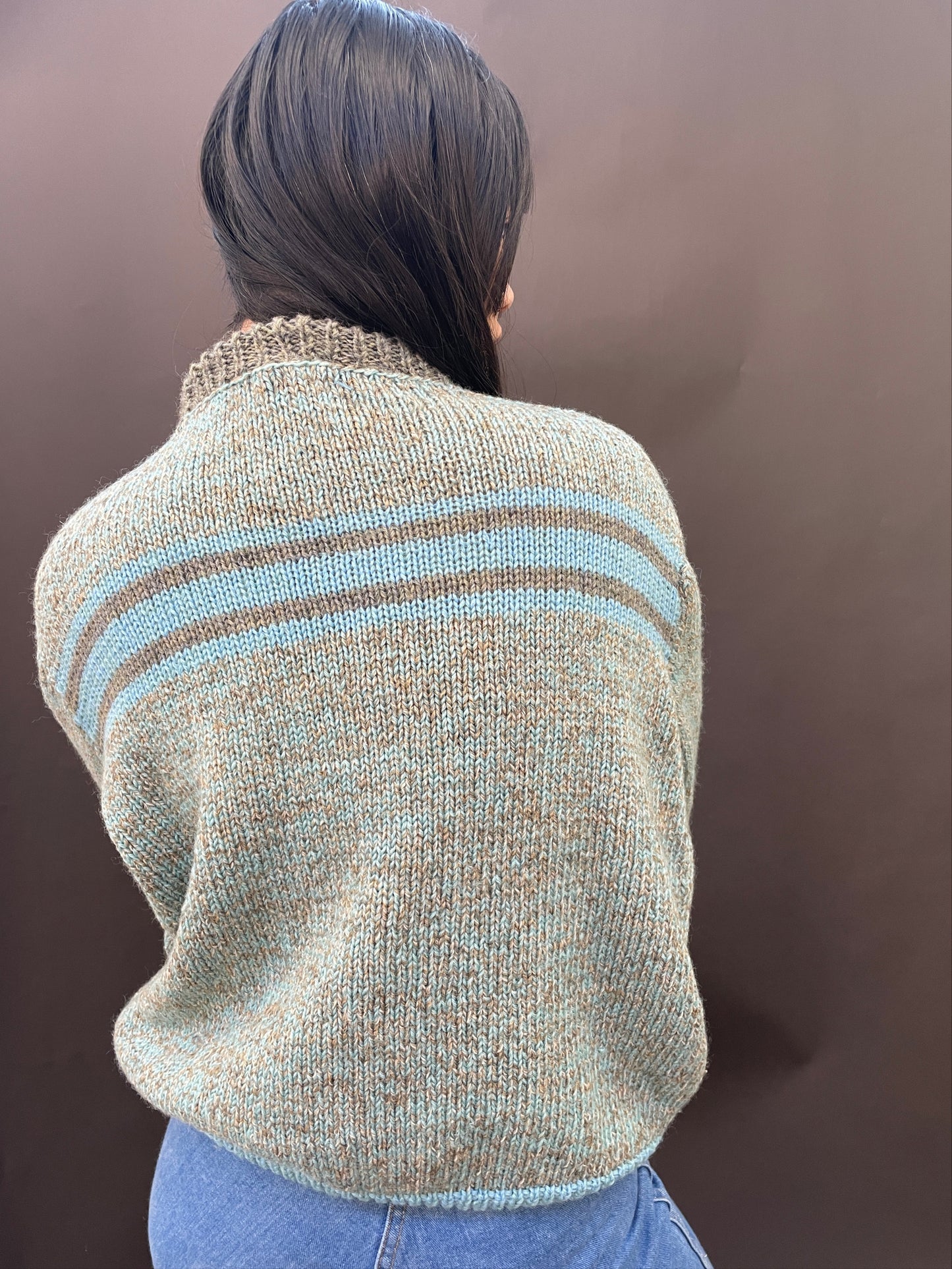 Knitted USA Ski Jumper